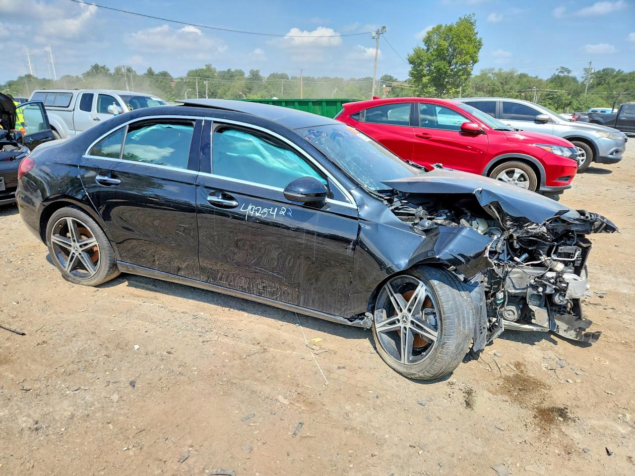 2019 Mercedes-benz A 220 4matic Black vin: WDD3G4FB5KW029430