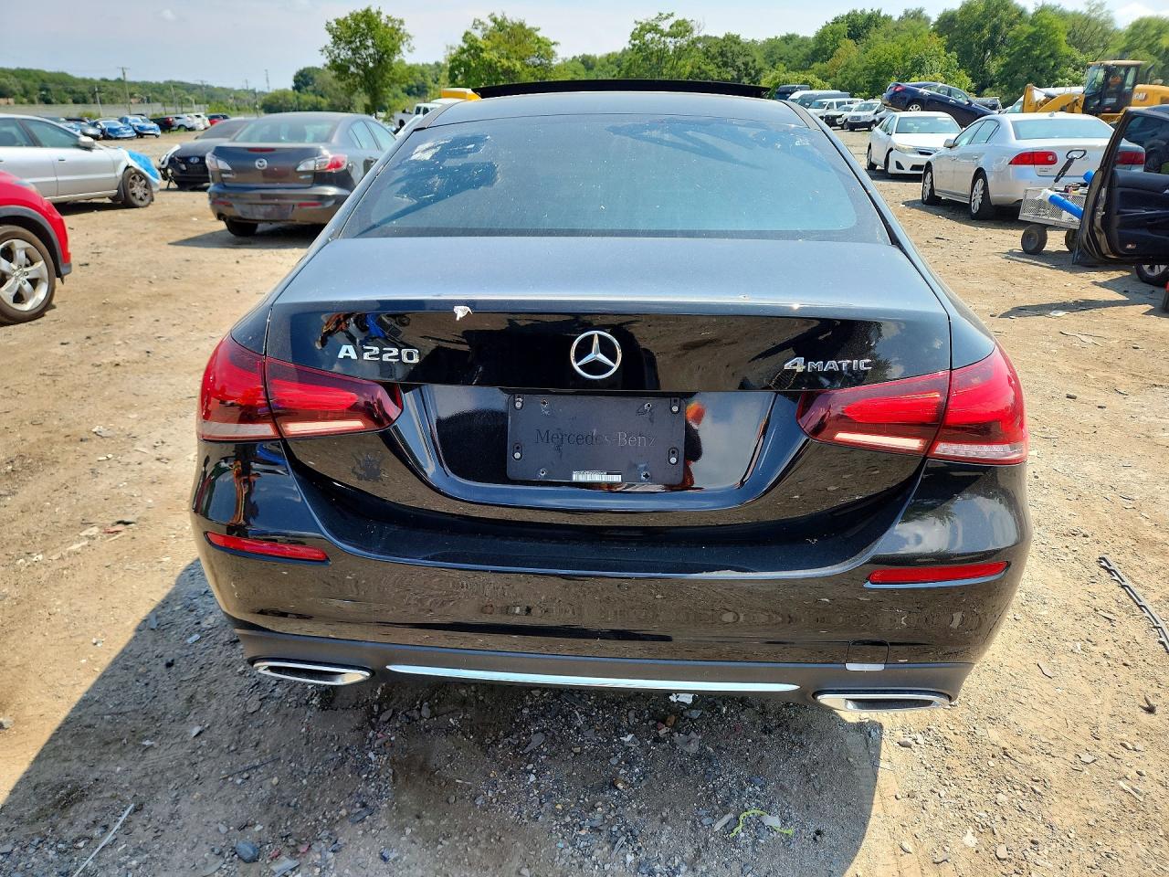 2019 Mercedes-benz A 220 4matic Black vin: WDD3G4FB5KW029430