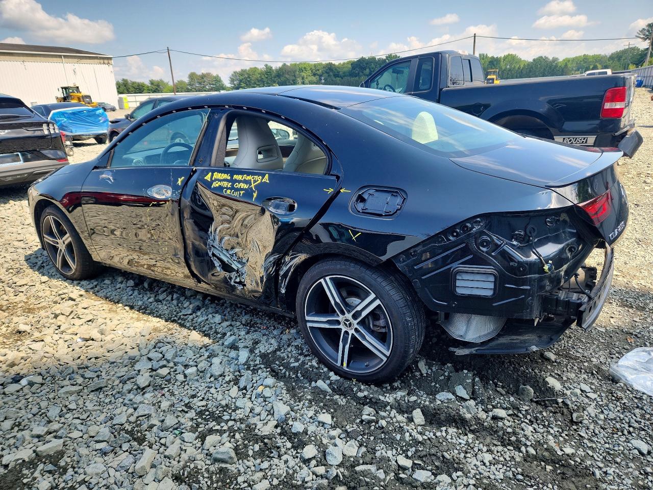 2020 Mercedes-benz Cla 250 4matic Черный vin: WDD5J4HB5LN044363