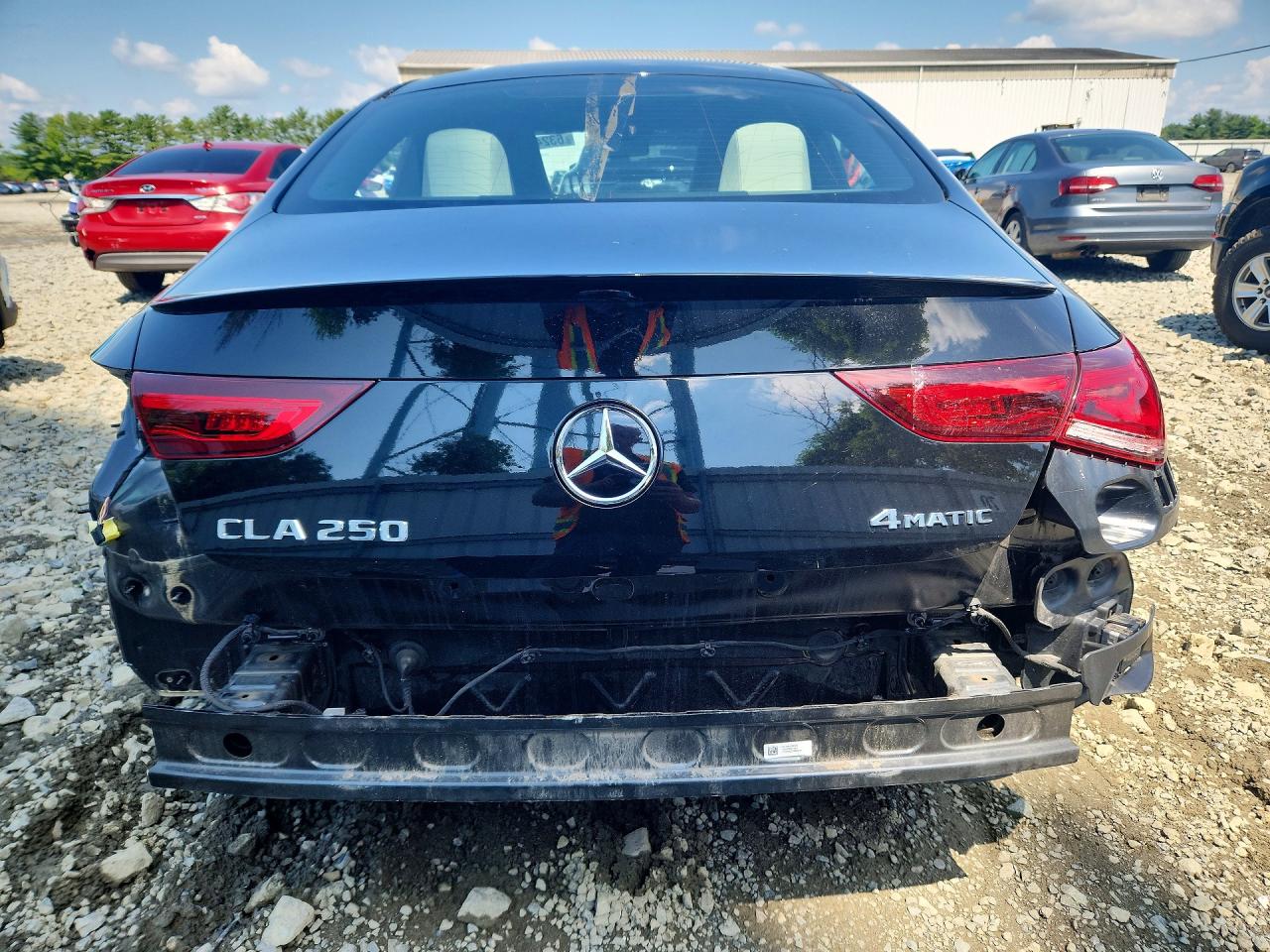 2020 Mercedes-benz Cla 250 4matic Черный vin: WDD5J4HB5LN044363