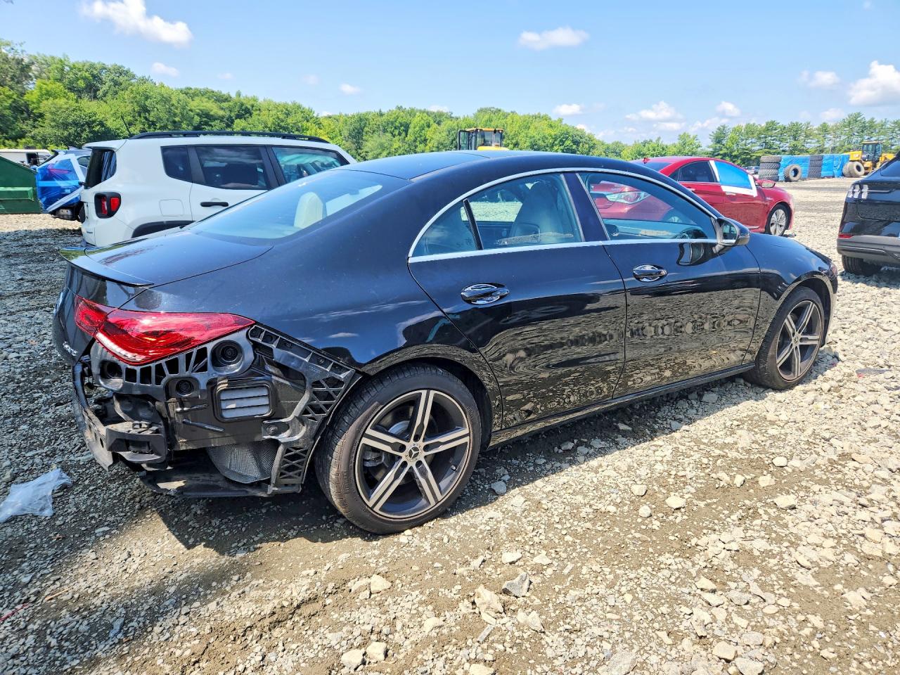 2020 Mercedes-benz Cla 250 4matic Черный vin: WDD5J4HB5LN044363