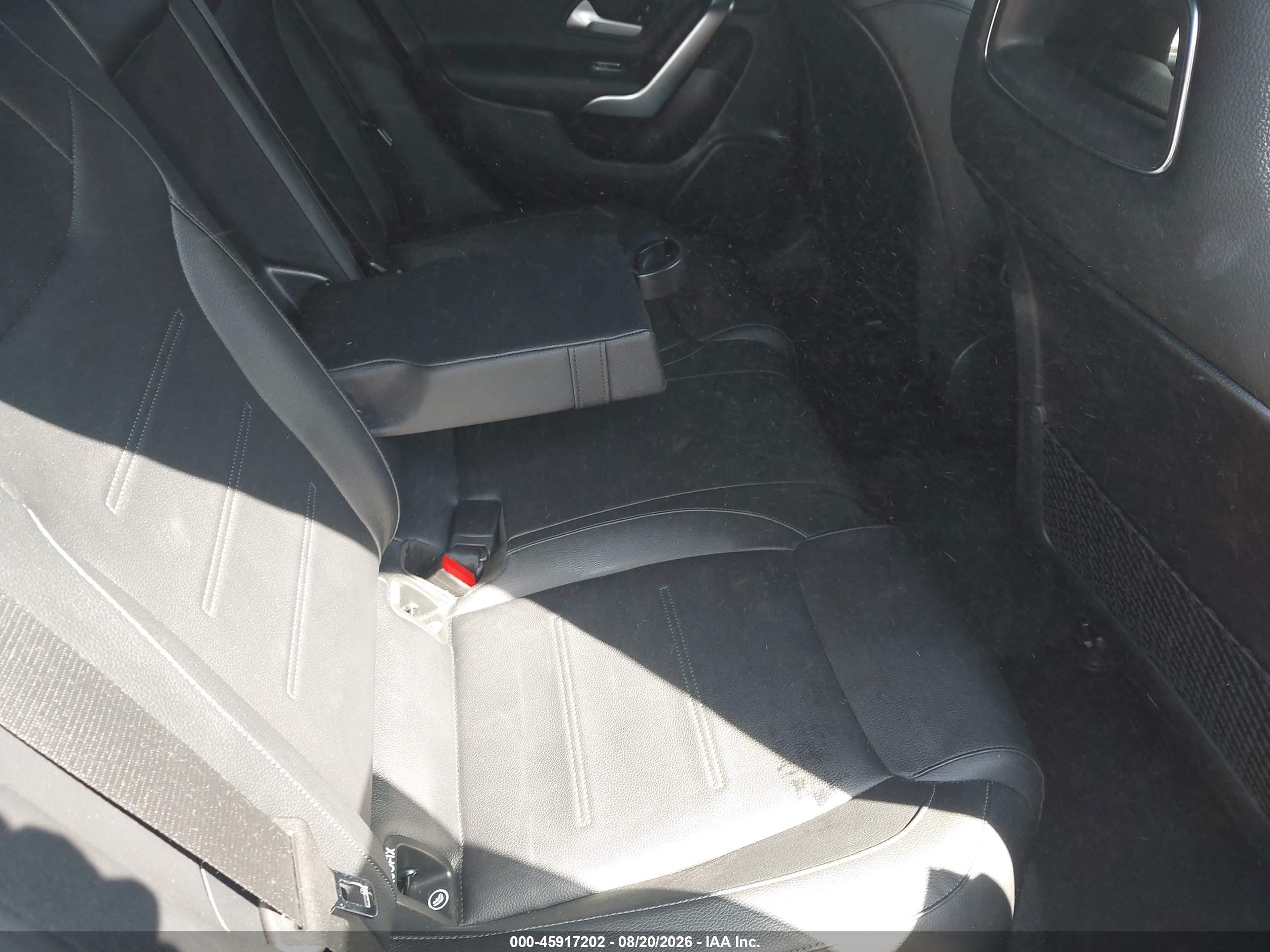 2020 Mercedes-benz Cla 250 4matic Черный vin: WDD5J4HB8LN079432