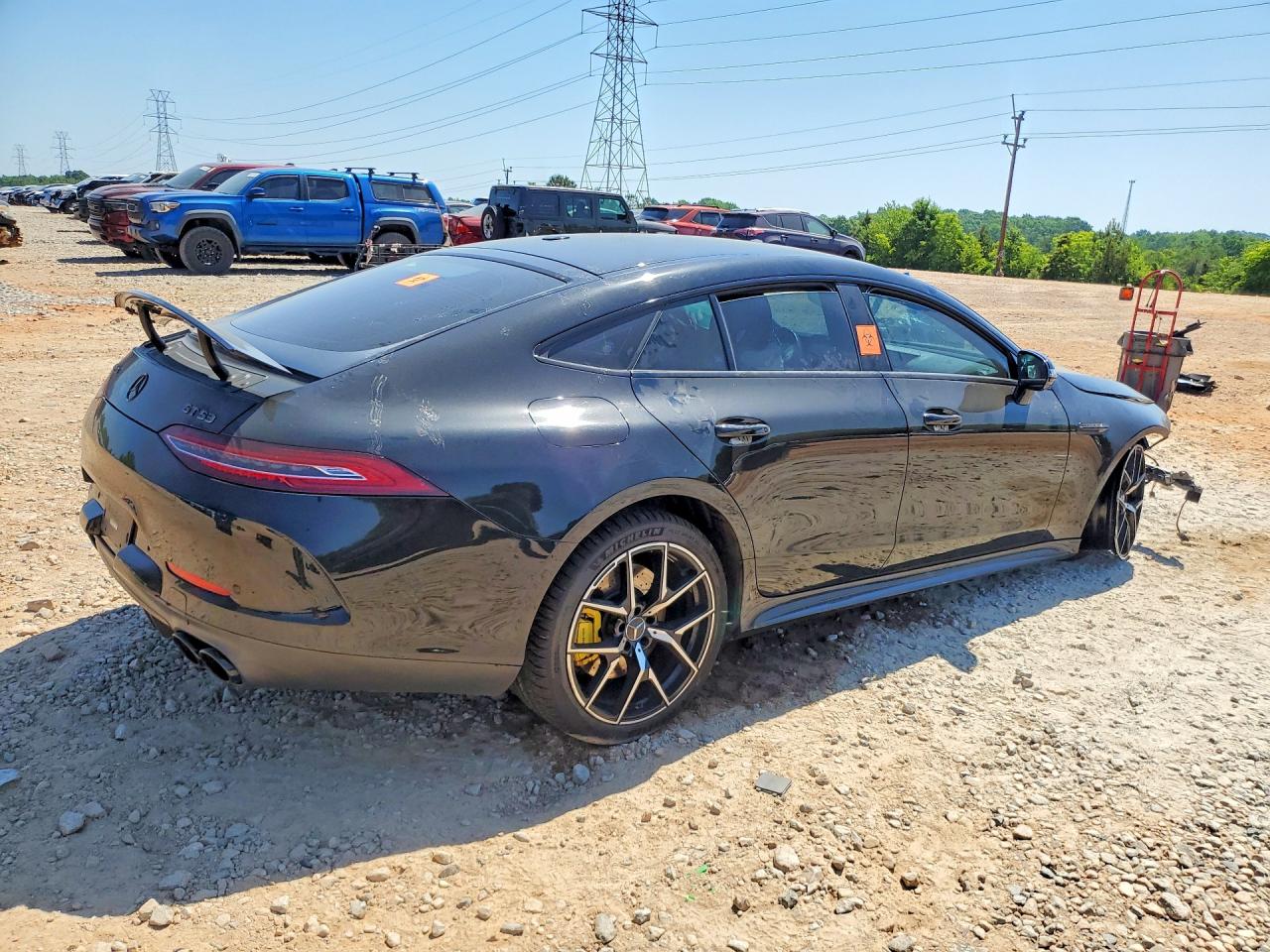 2019 Mercedes-benz Amg Gt 53 Black vin: WDD7X6BB8KA004070