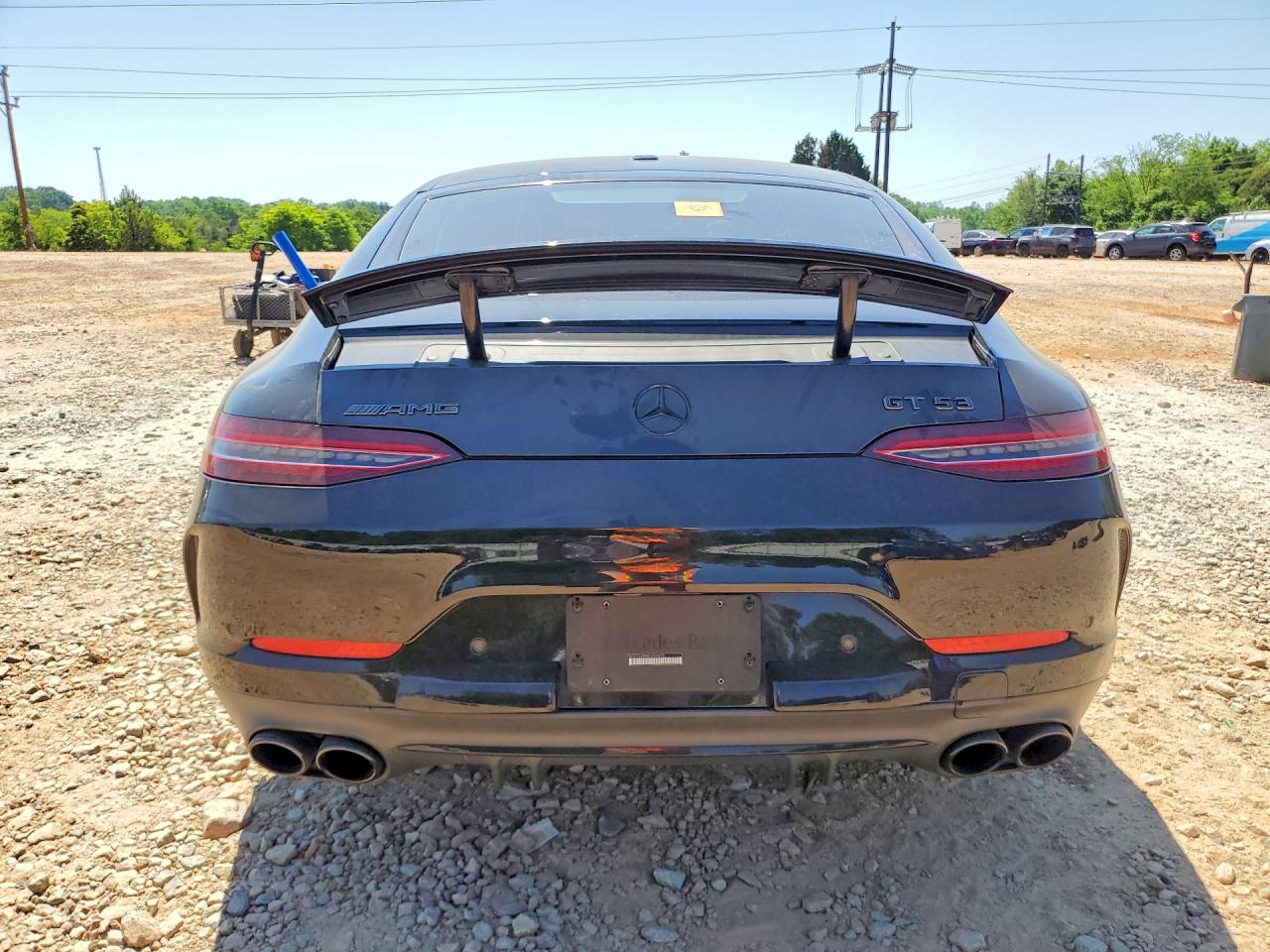 2019 Mercedes-benz Amg Gt 53 Black vin: WDD7X6BB8KA004070