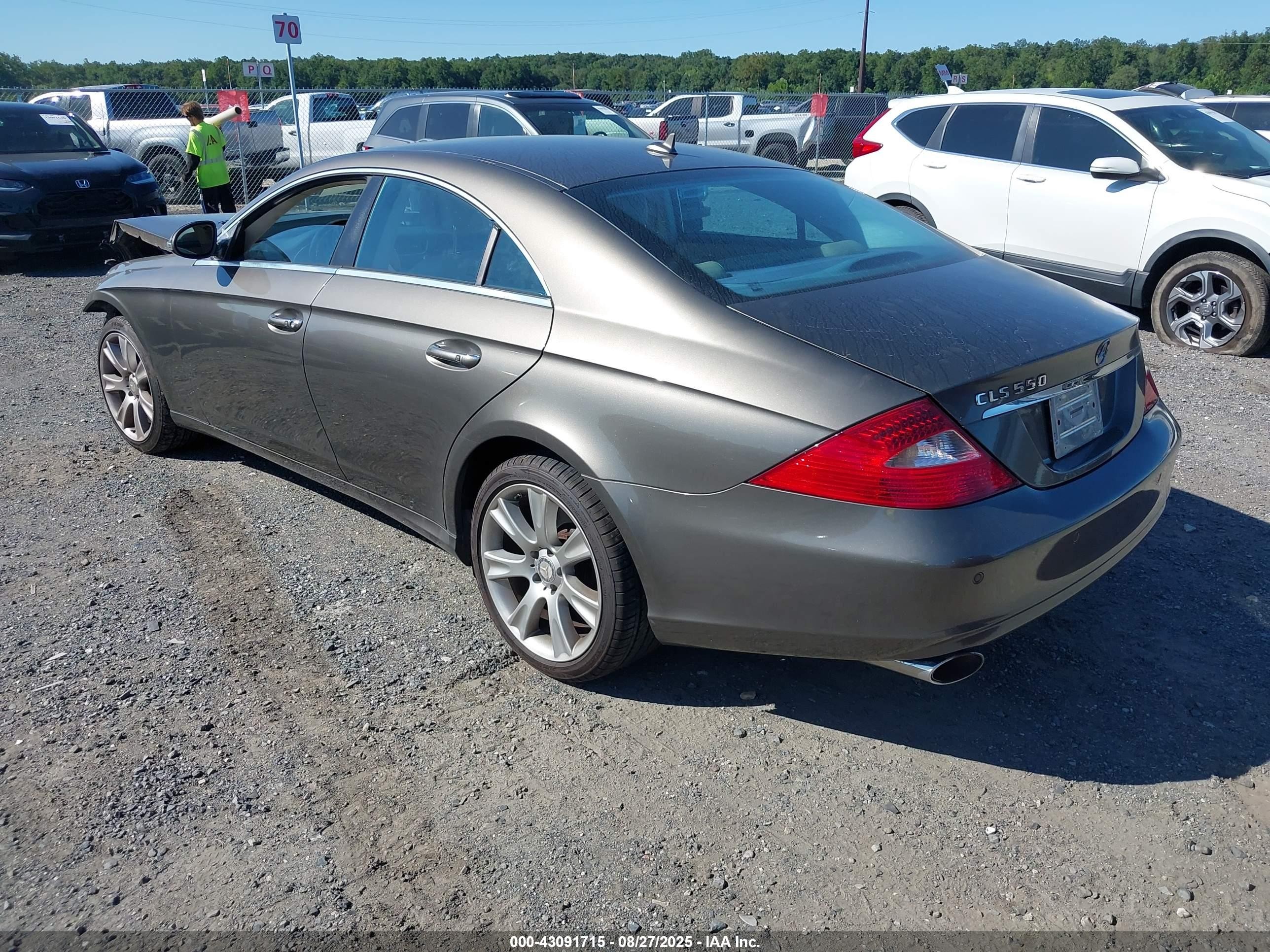 2008 Mercedes-benz Cls 550   Champagne vin: WDDDJ72X08A122709