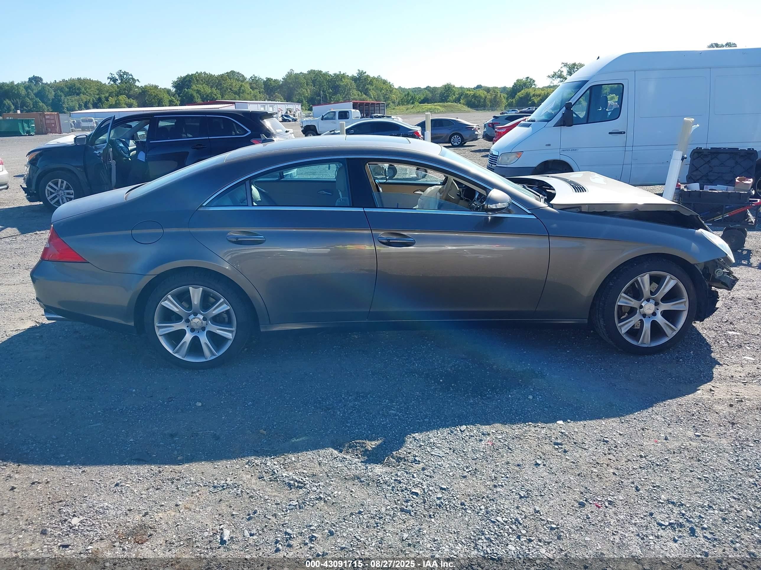 2008 Mercedes-benz Cls 550   Champagne vin: WDDDJ72X08A122709
