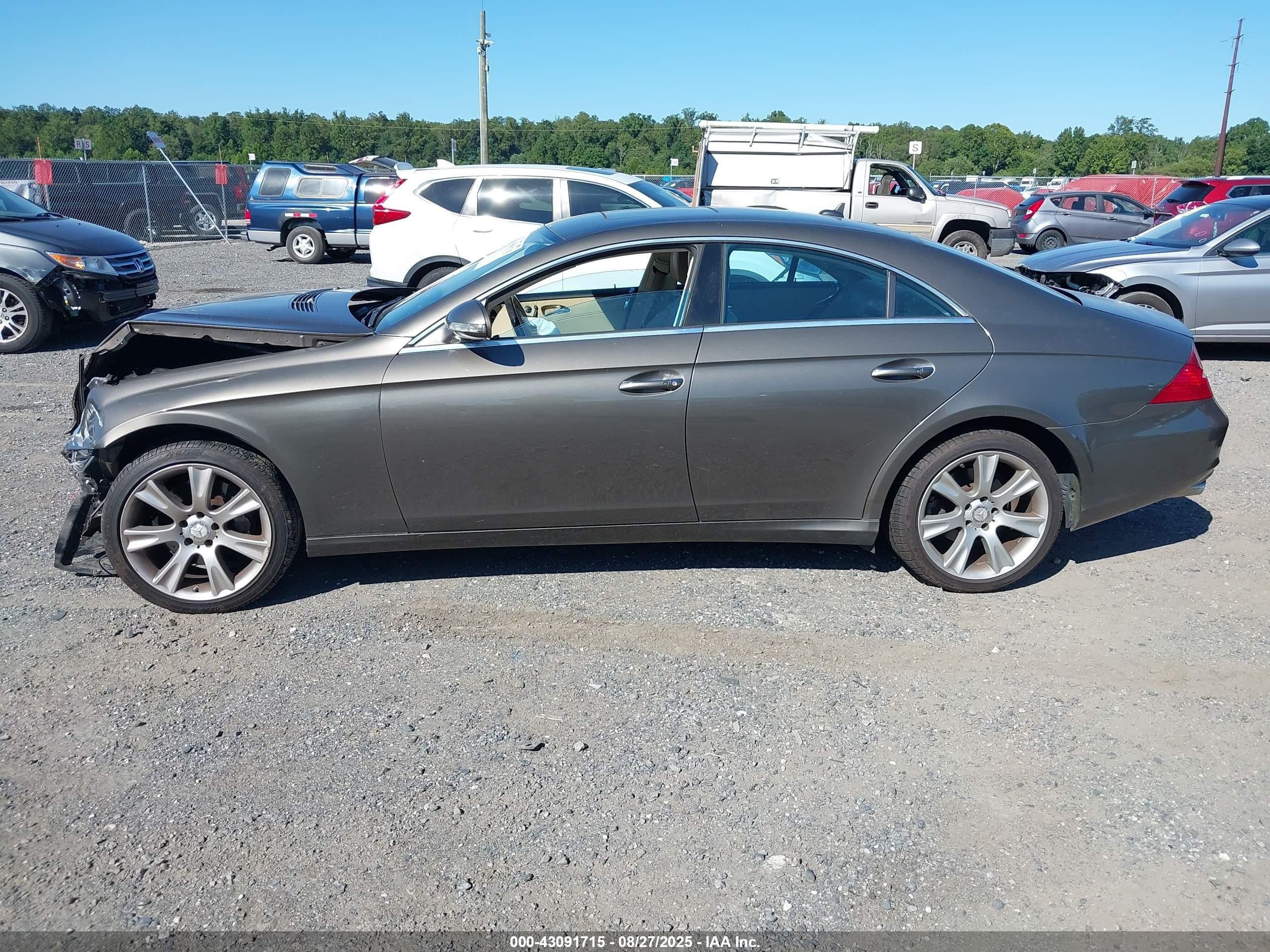 2008 Mercedes-benz Cls 550   Champagne vin: WDDDJ72X08A122709