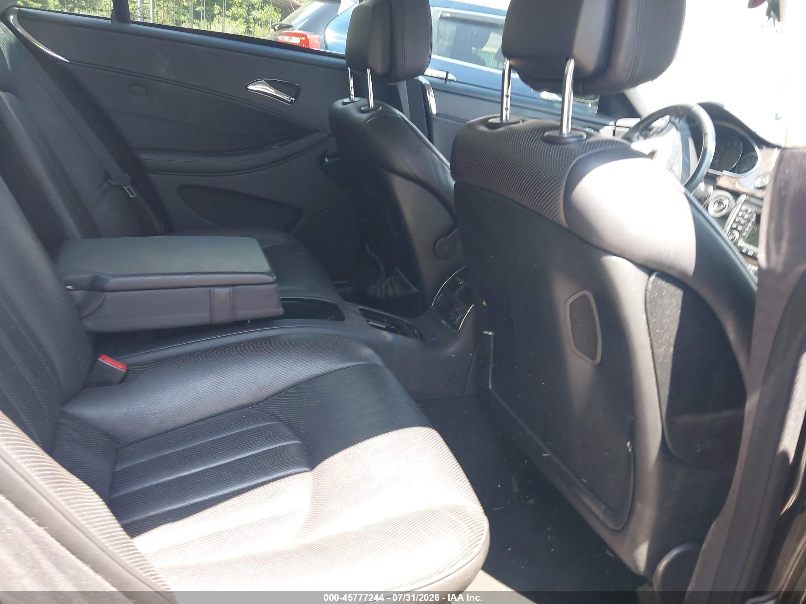 2008 Mercedes-benz Cls 550 Black vin: WDDDJ72X08A122810