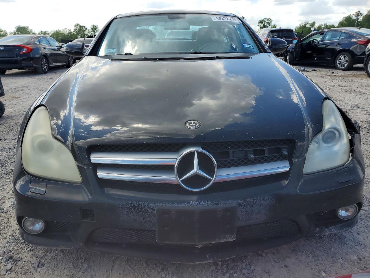 2009 Mercedes-benz Cls 550 Черный vin: WDDDJ72X09A141813