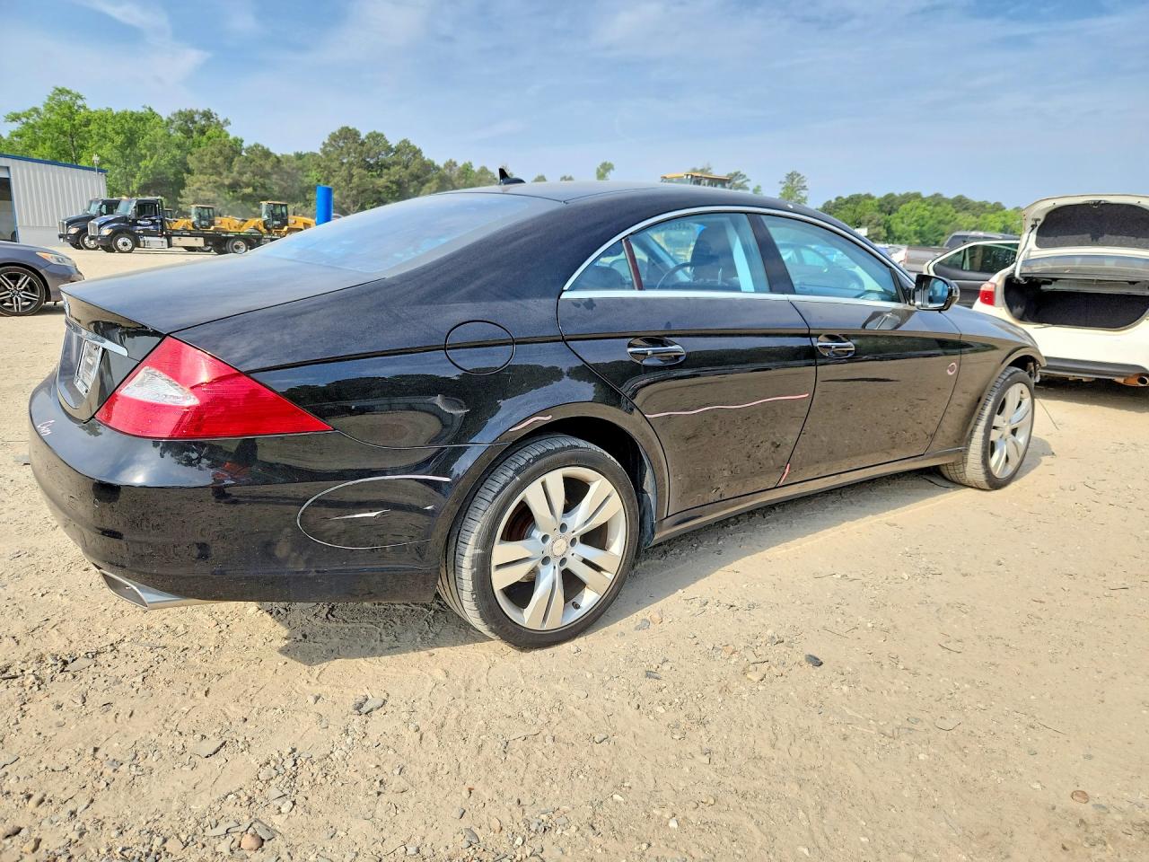 2009 Mercedes-benz Cls 550 Black vin: WDDDJ72X09A149698