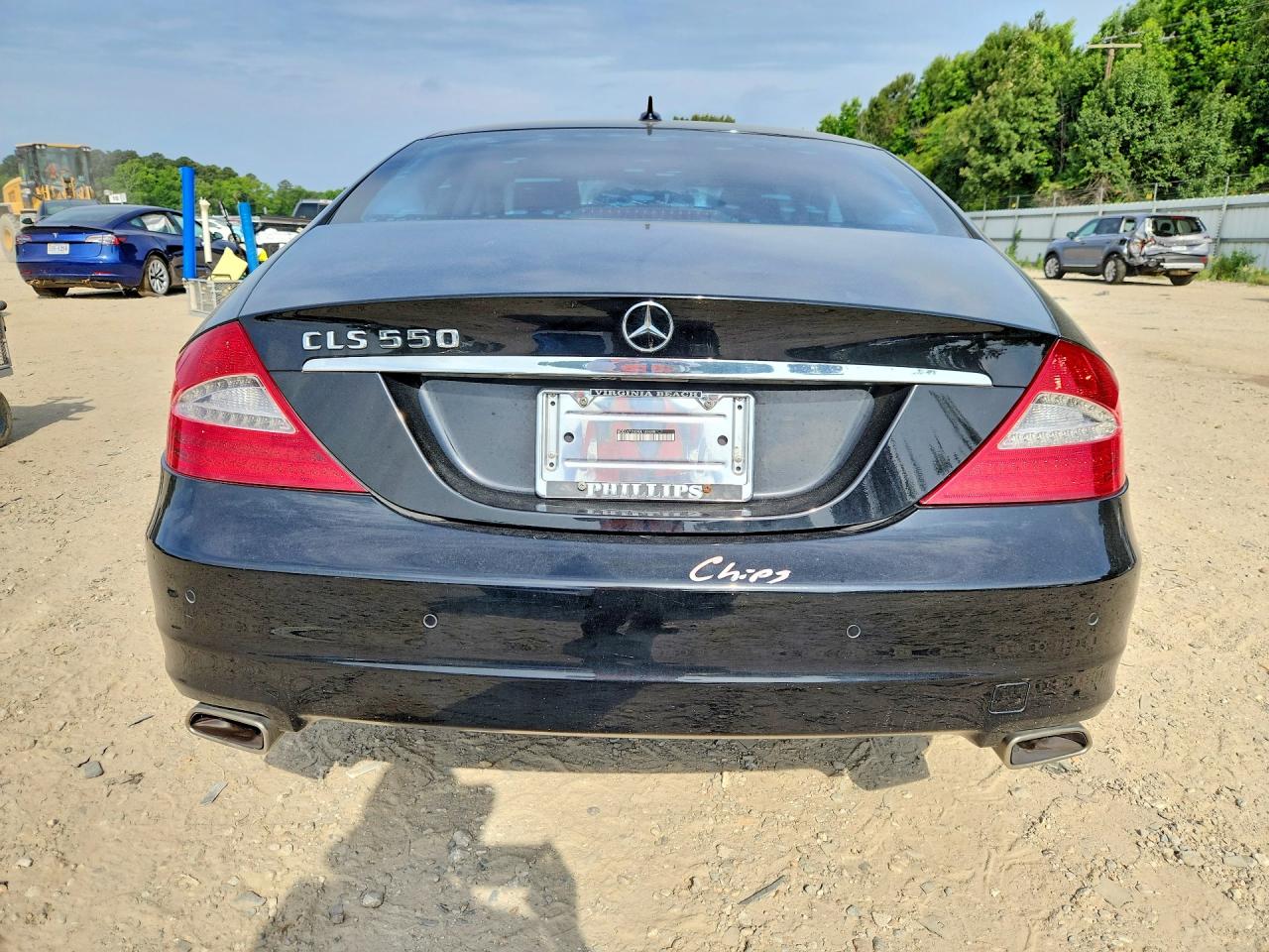 2009 Mercedes-benz Cls 550 Black vin: WDDDJ72X09A149698