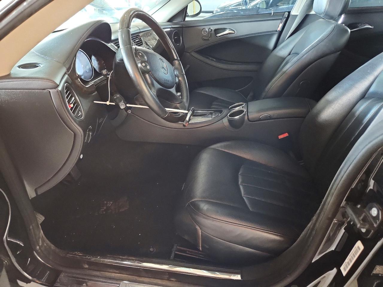 2008 Mercedes-benz Cls 550 Black vin: WDDDJ72X28A132707