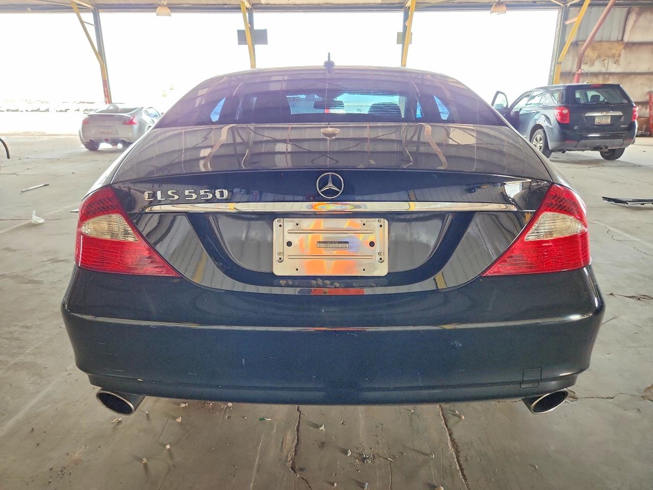 2008 Mercedes-benz Cls 550 Black vin: WDDDJ72X28A132707