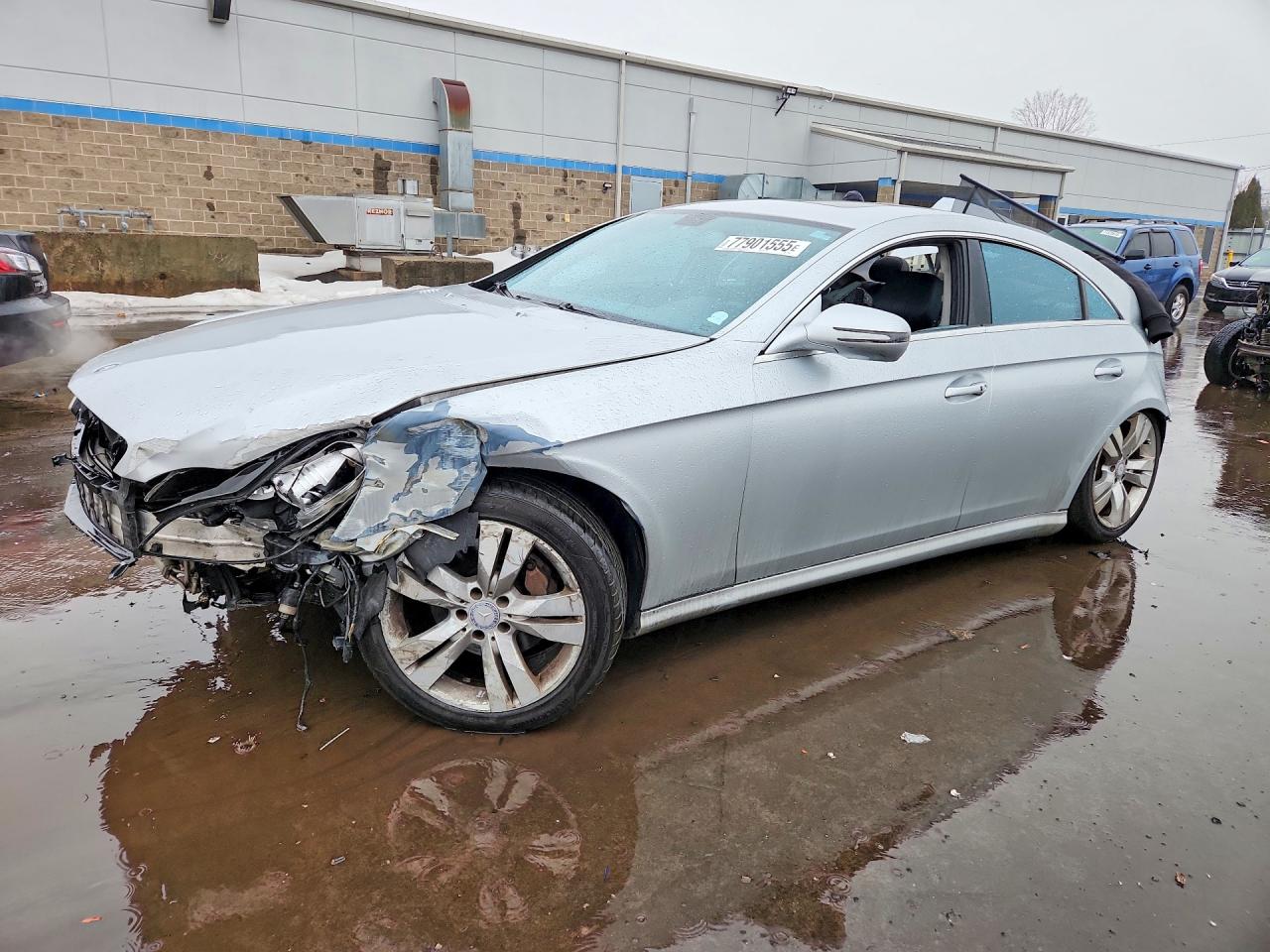 2009 Mercedes-benz Cls 550 Silver vin: WDDDJ72X29A149704