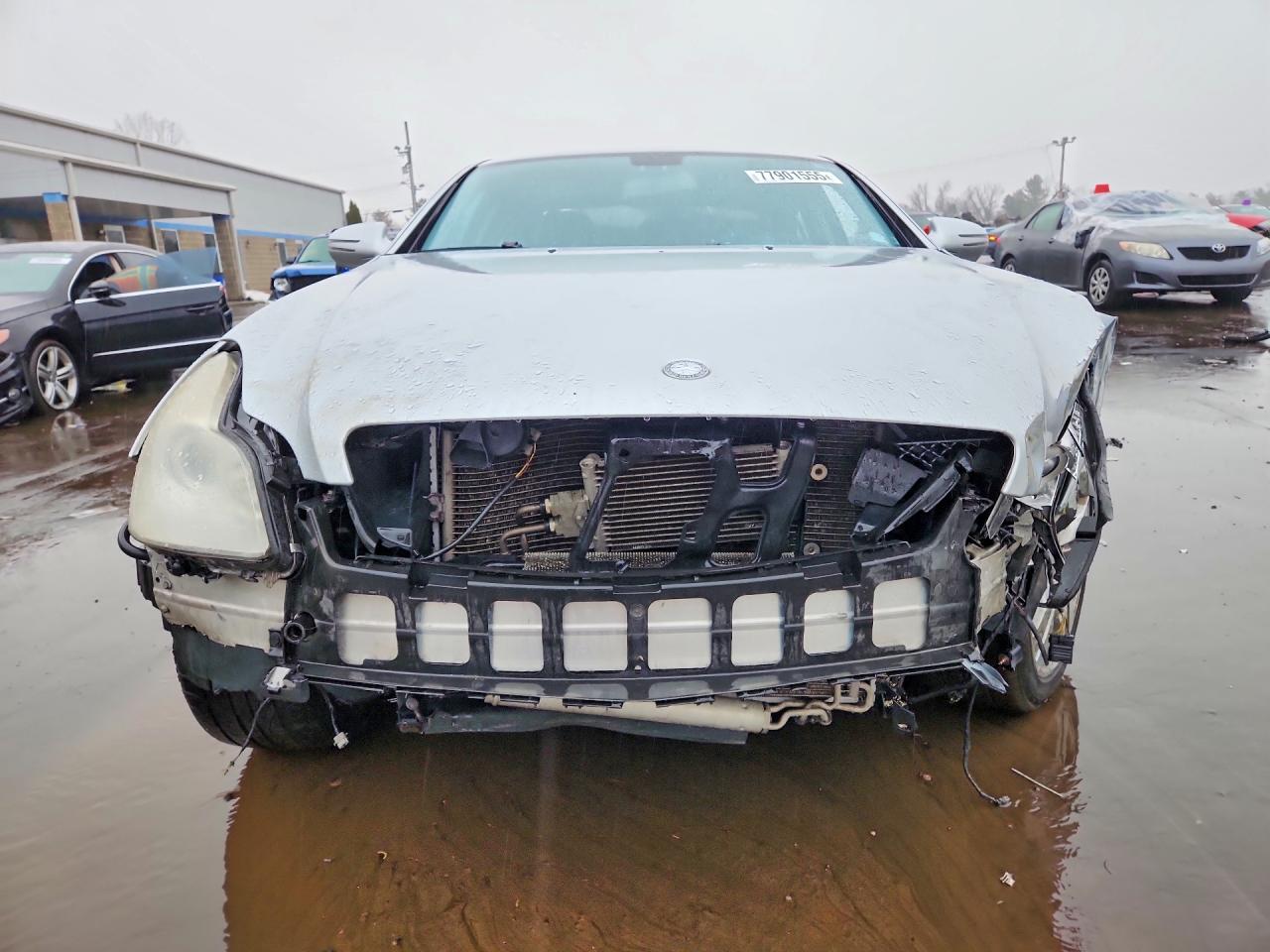 2009 Mercedes-benz Cls 550 Silver vin: WDDDJ72X29A149704