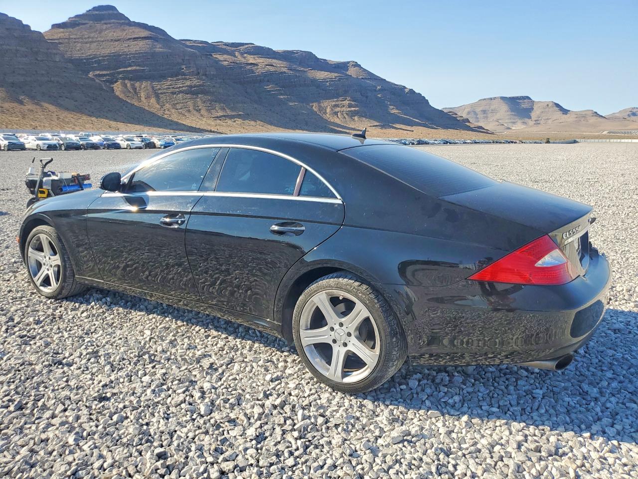 2007 Mercedes-benz Cls 550 Black vin: WDDDJ72X37A091728