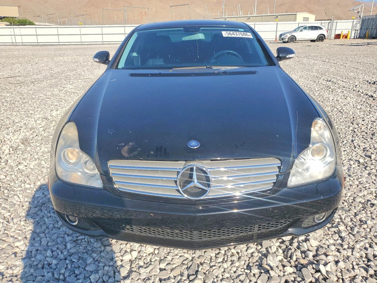 2007 Mercedes-benz Cls 550 Black vin: WDDDJ72X37A091728