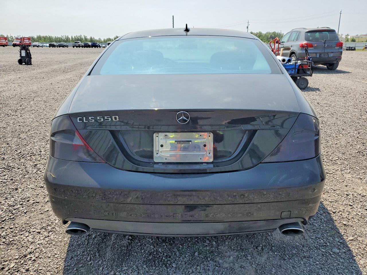 2008 Mercedes-benz Cls 550 Black vin: WDDDJ72X38A135079