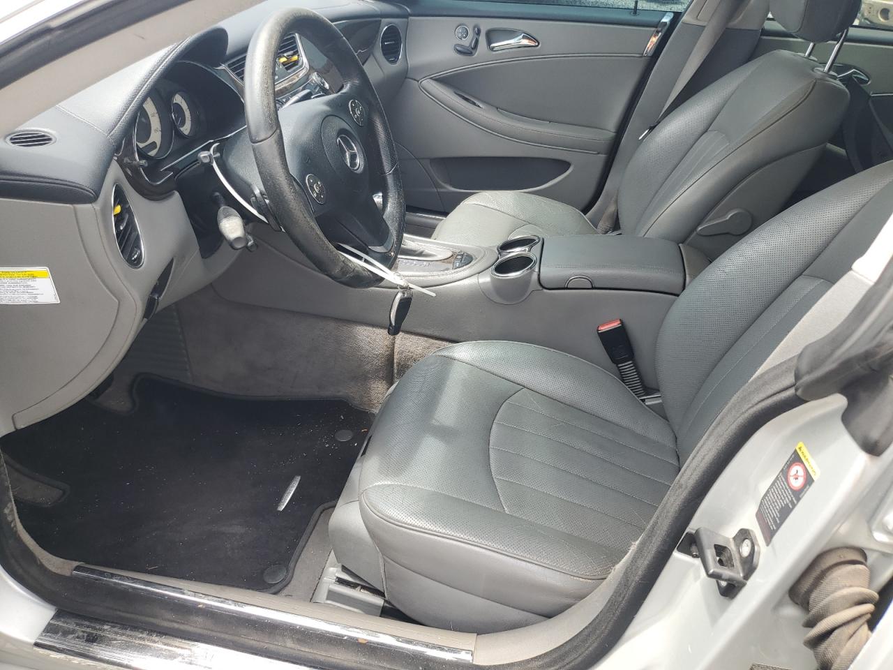 2009 Mercedes-benz Cls 550 Silver vin: WDDDJ72X59A153147