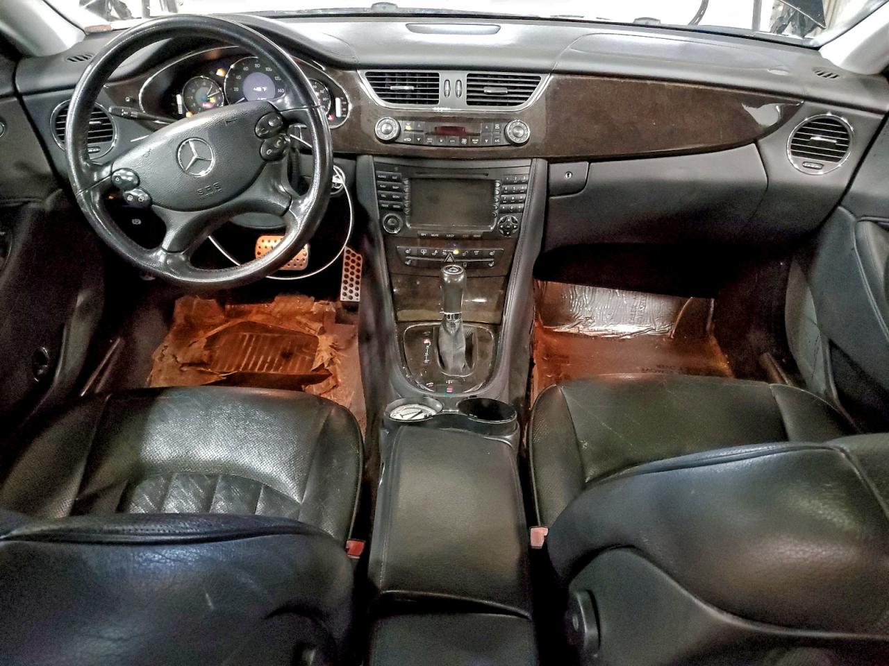 2007 Mercedes-benz Cls 550 Black vin: WDDDJ72X67A087446