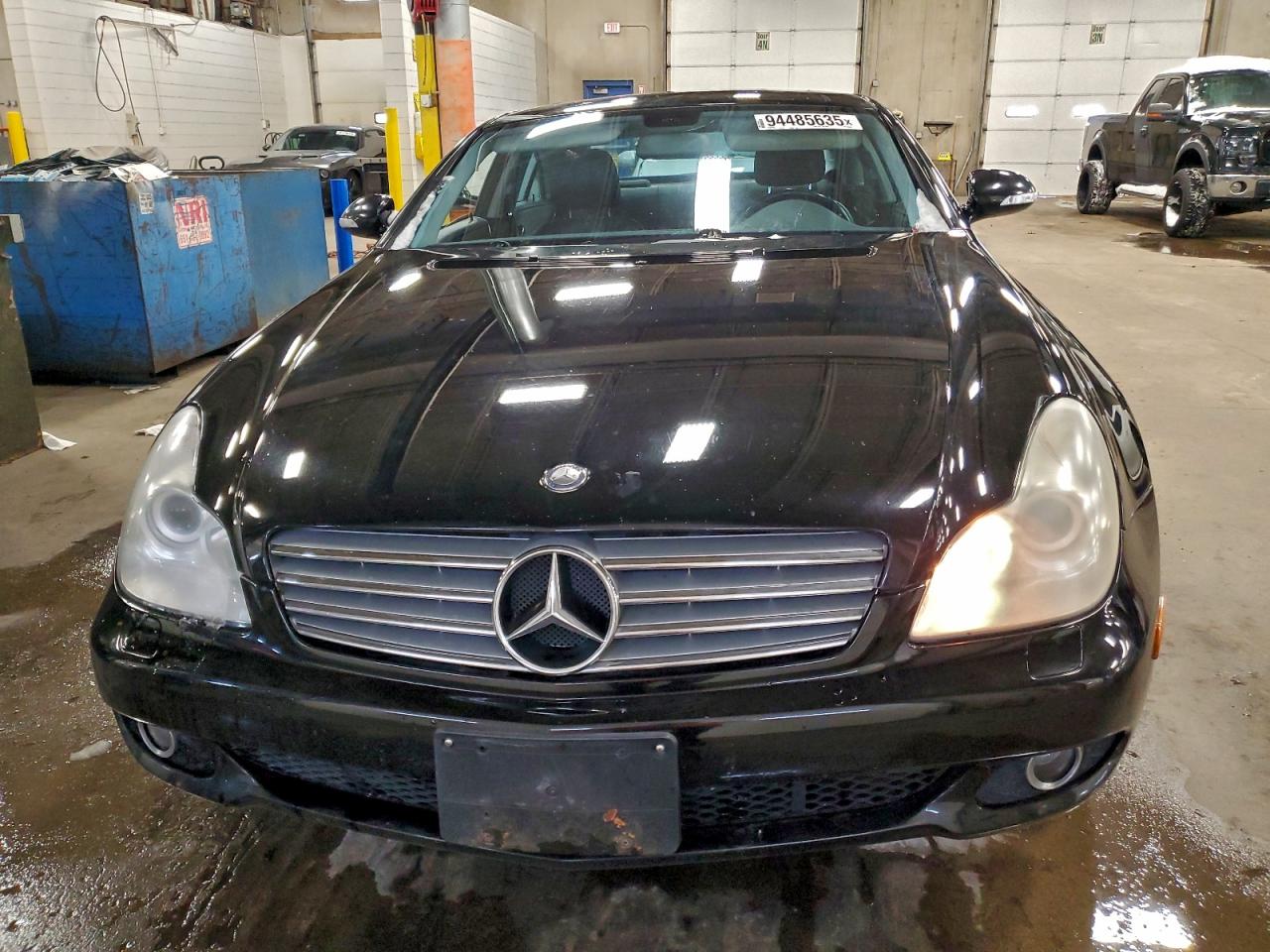 2007 Mercedes-benz Cls 550 Black vin: WDDDJ72X67A087446