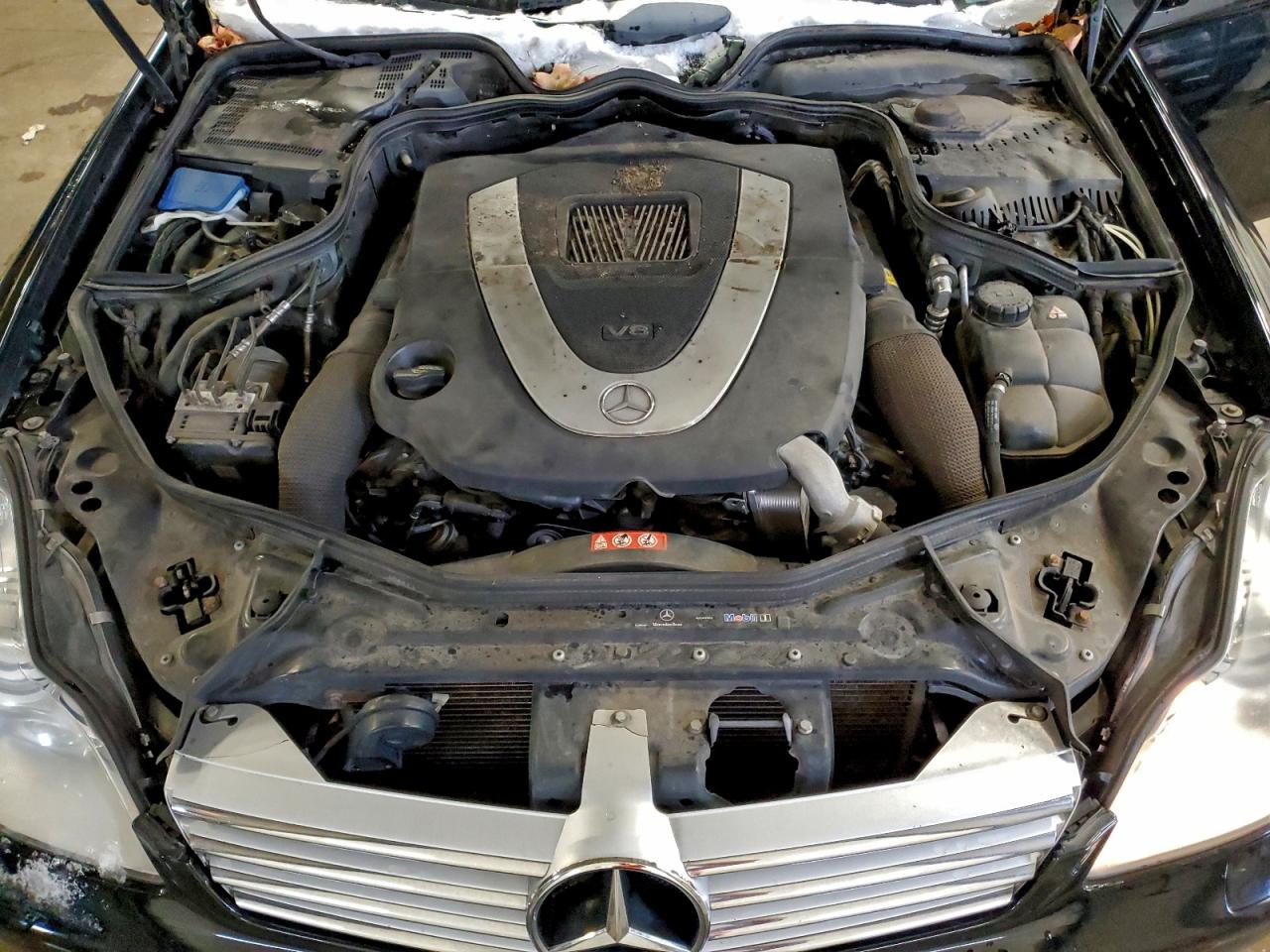 2007 Mercedes-benz Cls 550 Black vin: WDDDJ72X67A087446