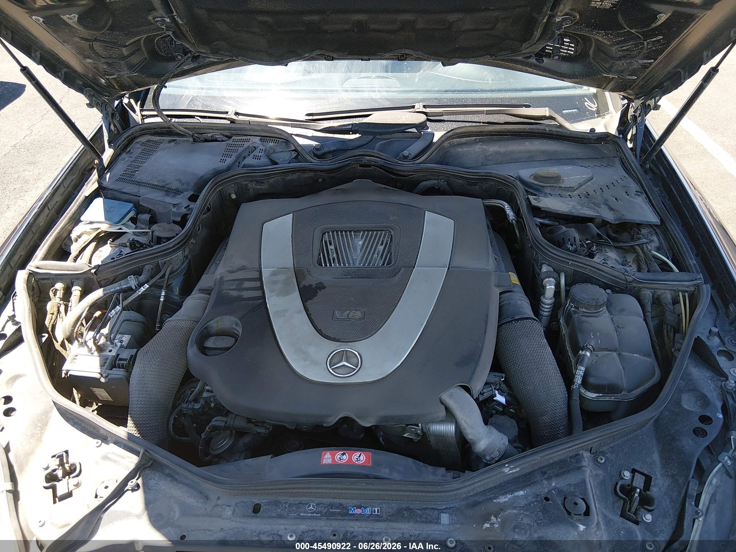2007 Mercedes-benz Cls 550 Dark Blue vin: WDDDJ72X67A100101