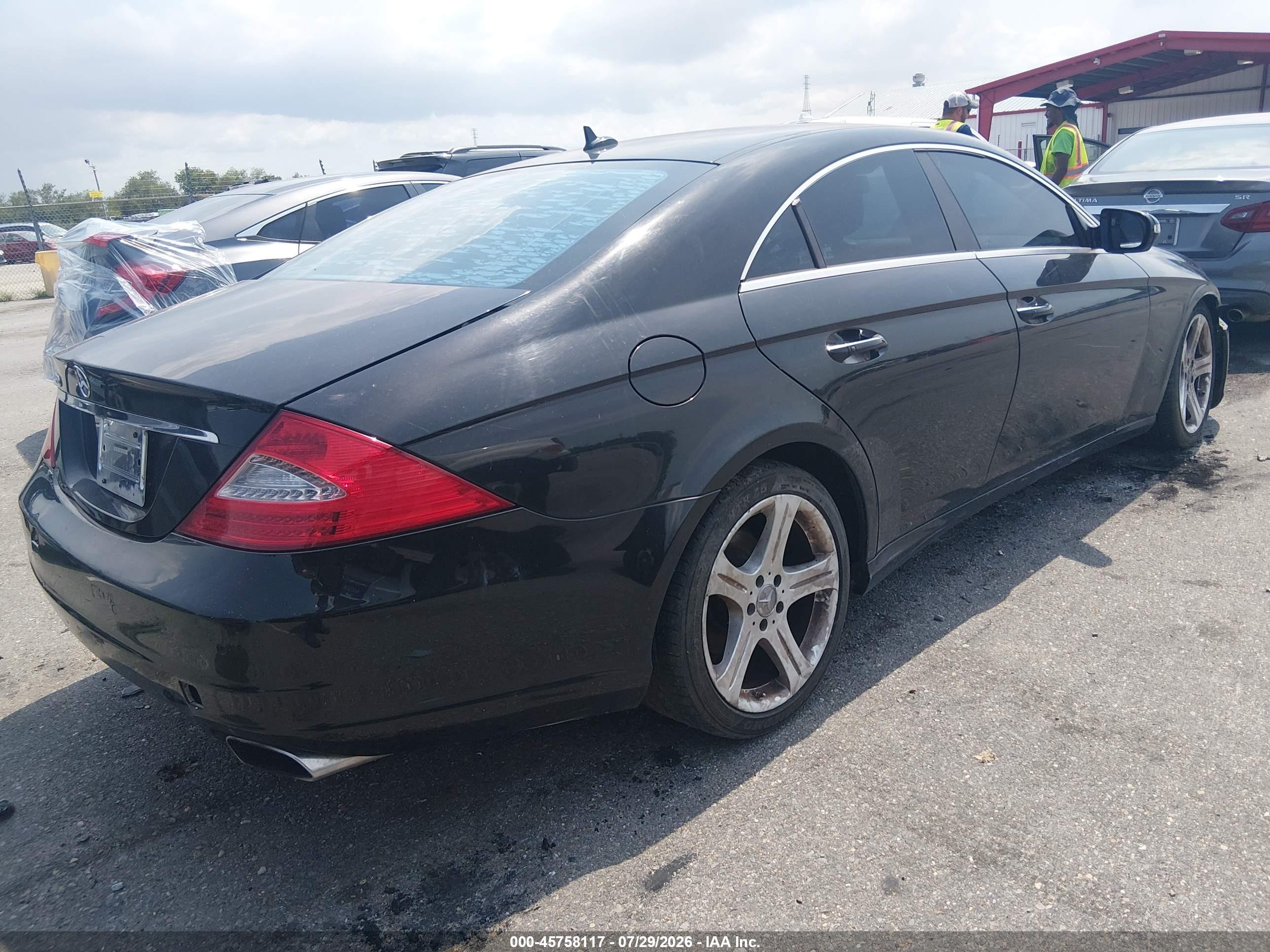 2009 Mercedes-benz Cls 550   Gray vin: WDDDJ72X69A149057