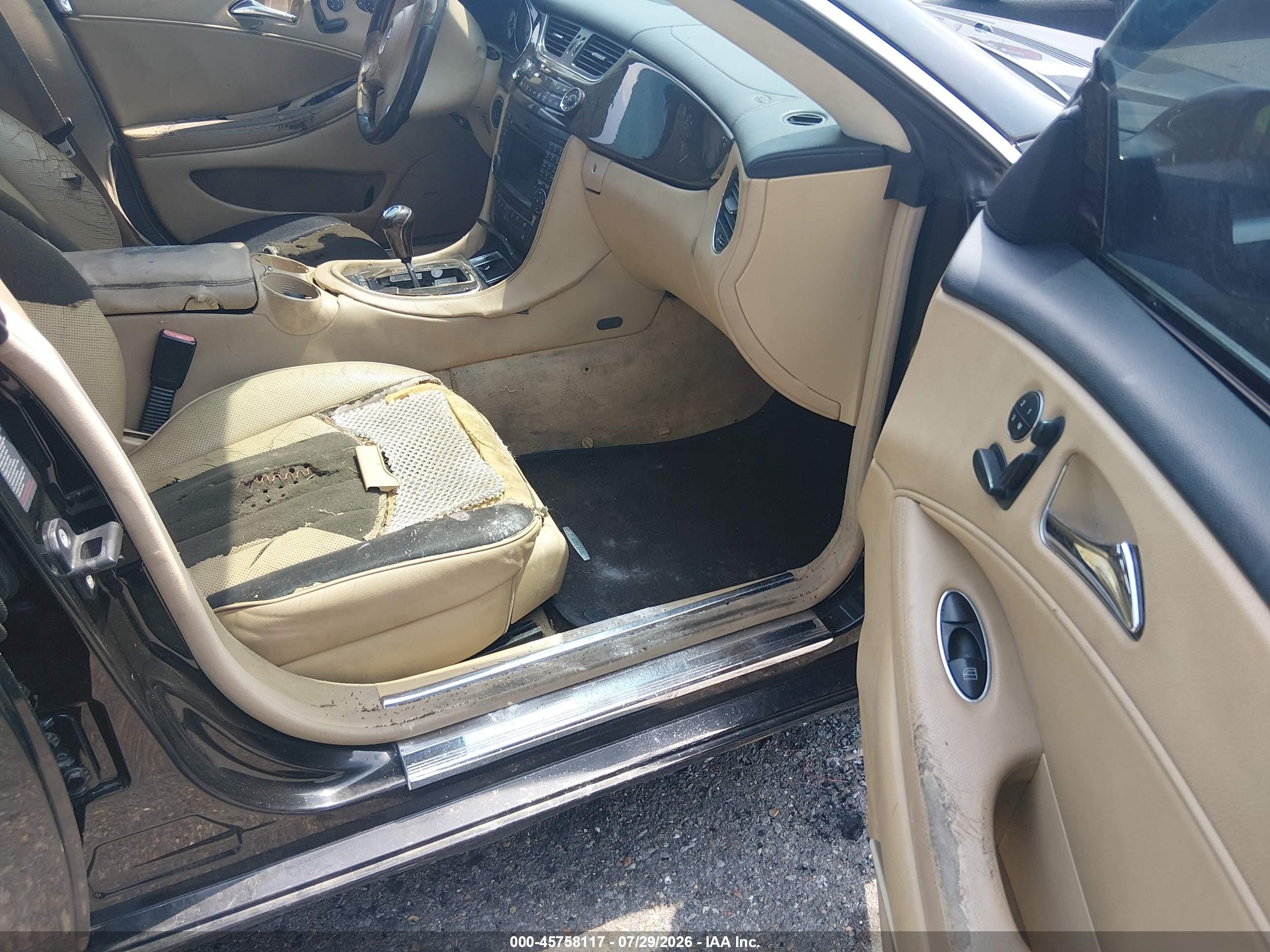 2009 Mercedes-benz Cls 550   Gray vin: WDDDJ72X69A149057