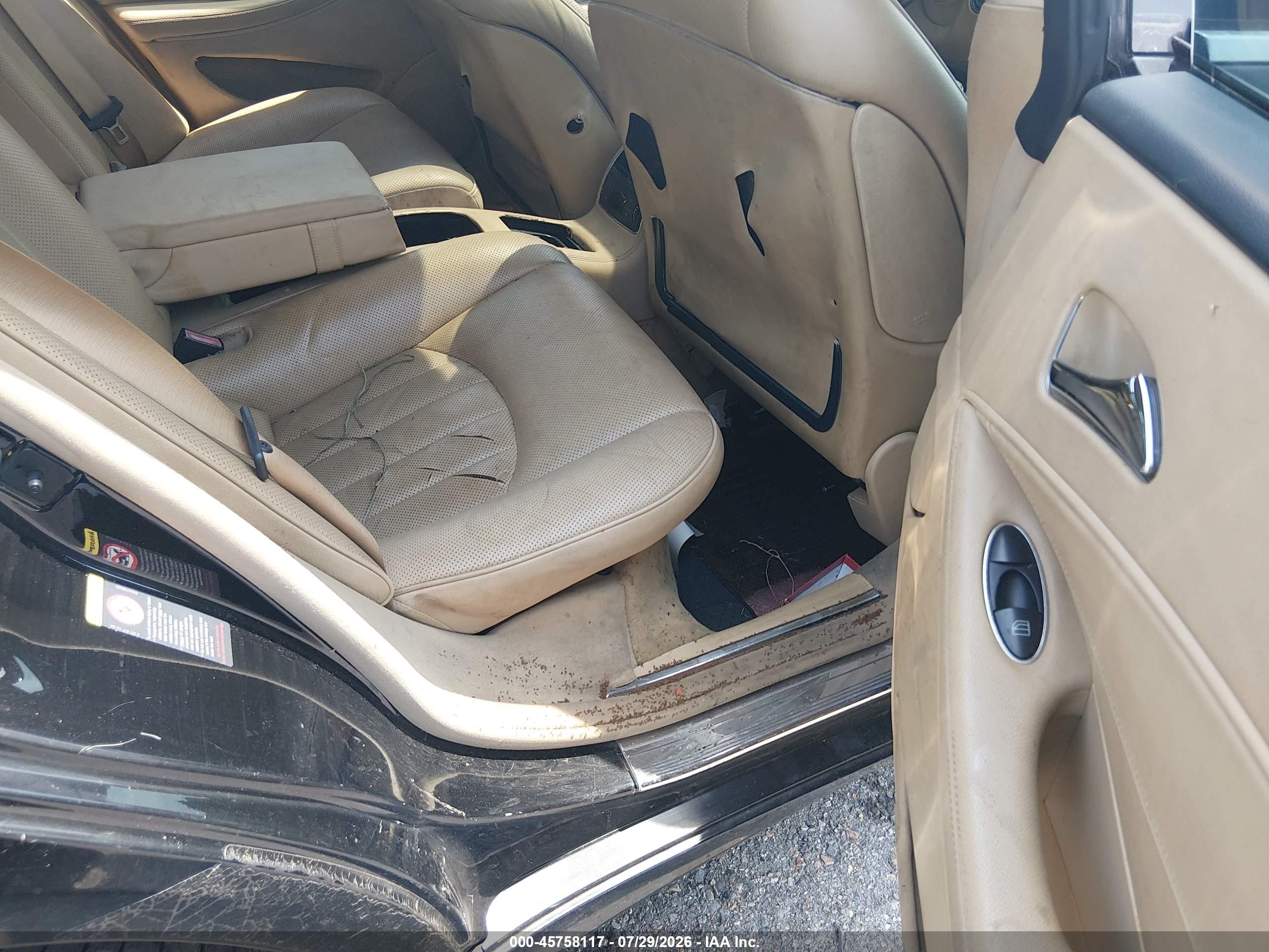 2009 Mercedes-benz Cls 550   Gray vin: WDDDJ72X69A149057