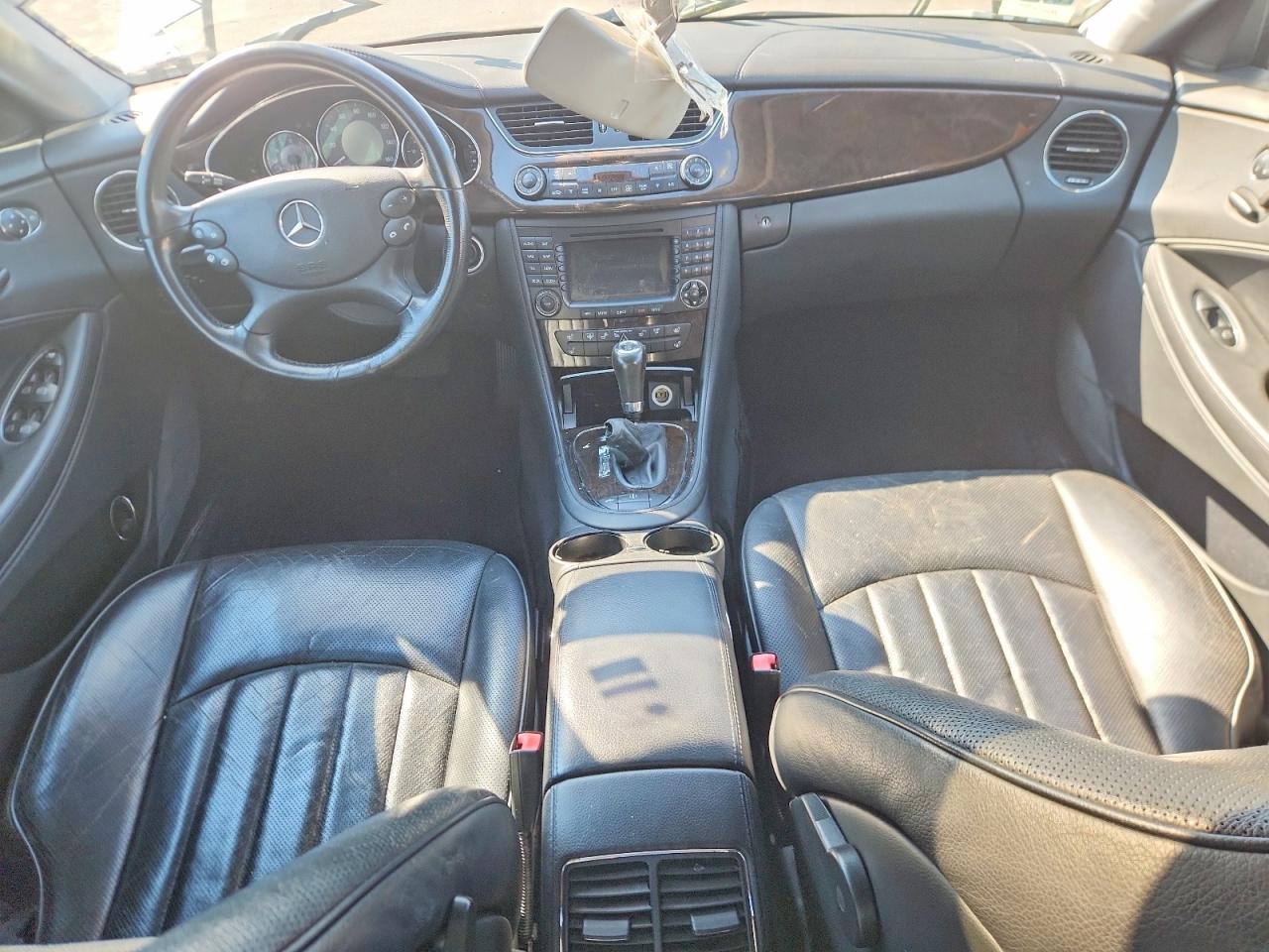2007 Mercedes-benz Cls 550 Silver vin: WDDDJ72X77A080778