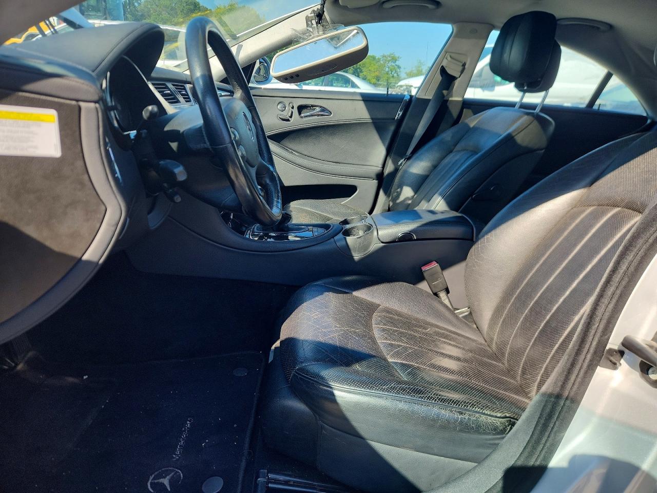 2007 Mercedes-benz Cls 550 Silver vin: WDDDJ72X77A080778