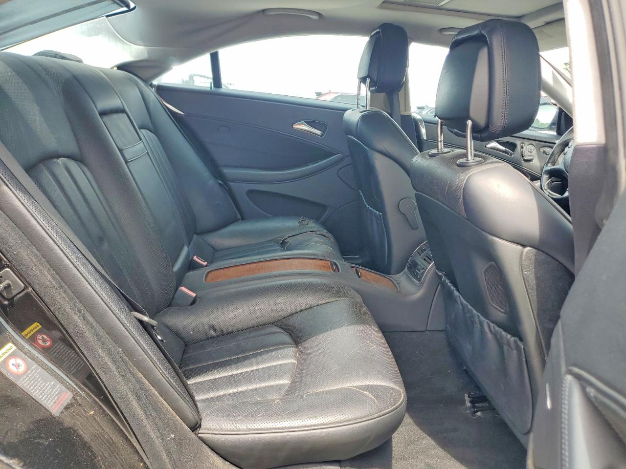 2008 Mercedes-benz Cls 550 Black vin: WDDDJ72X78A122822