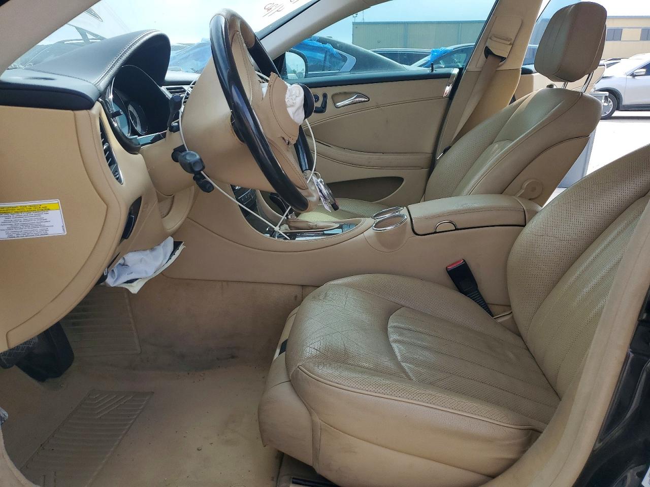 2009 Mercedes-benz Cls 550 Black vin: WDDDJ72X79A152162