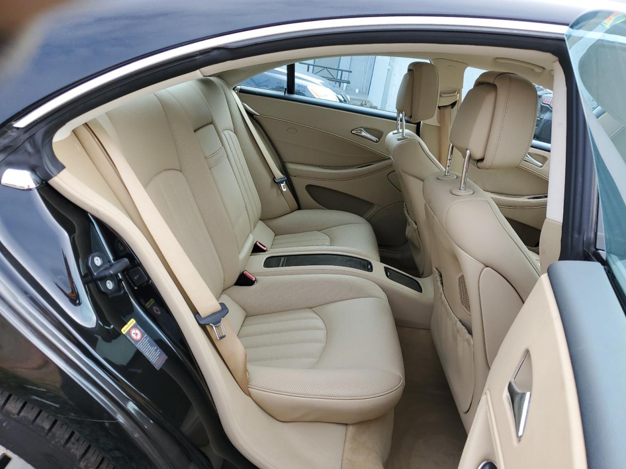2009 Mercedes-benz Cls 550 Black vin: WDDDJ72X89A146600