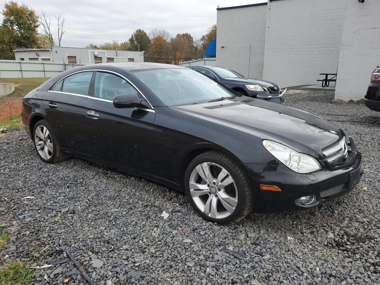 2009 Mercedes-benz Cls 550 Black vin: WDDDJ72X89A146600