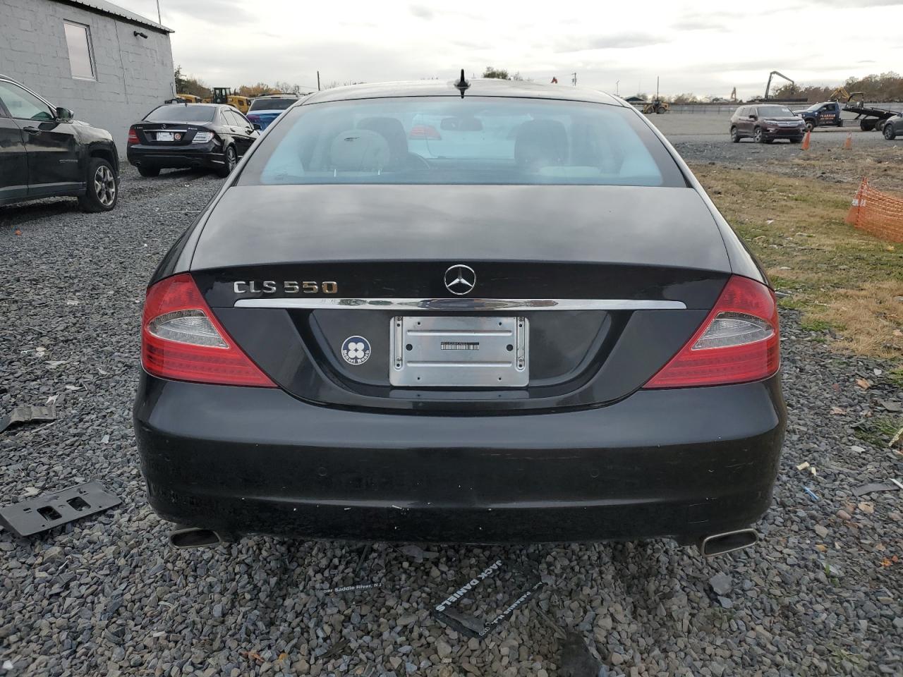 2009 Mercedes-benz Cls 550 Black vin: WDDDJ72X89A146600