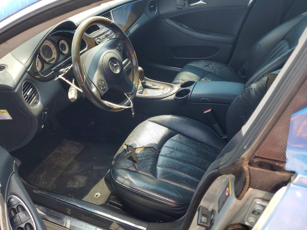 2009 Mercedes-benz Cls 550 Silver vin: WDDDJ72X99A144807