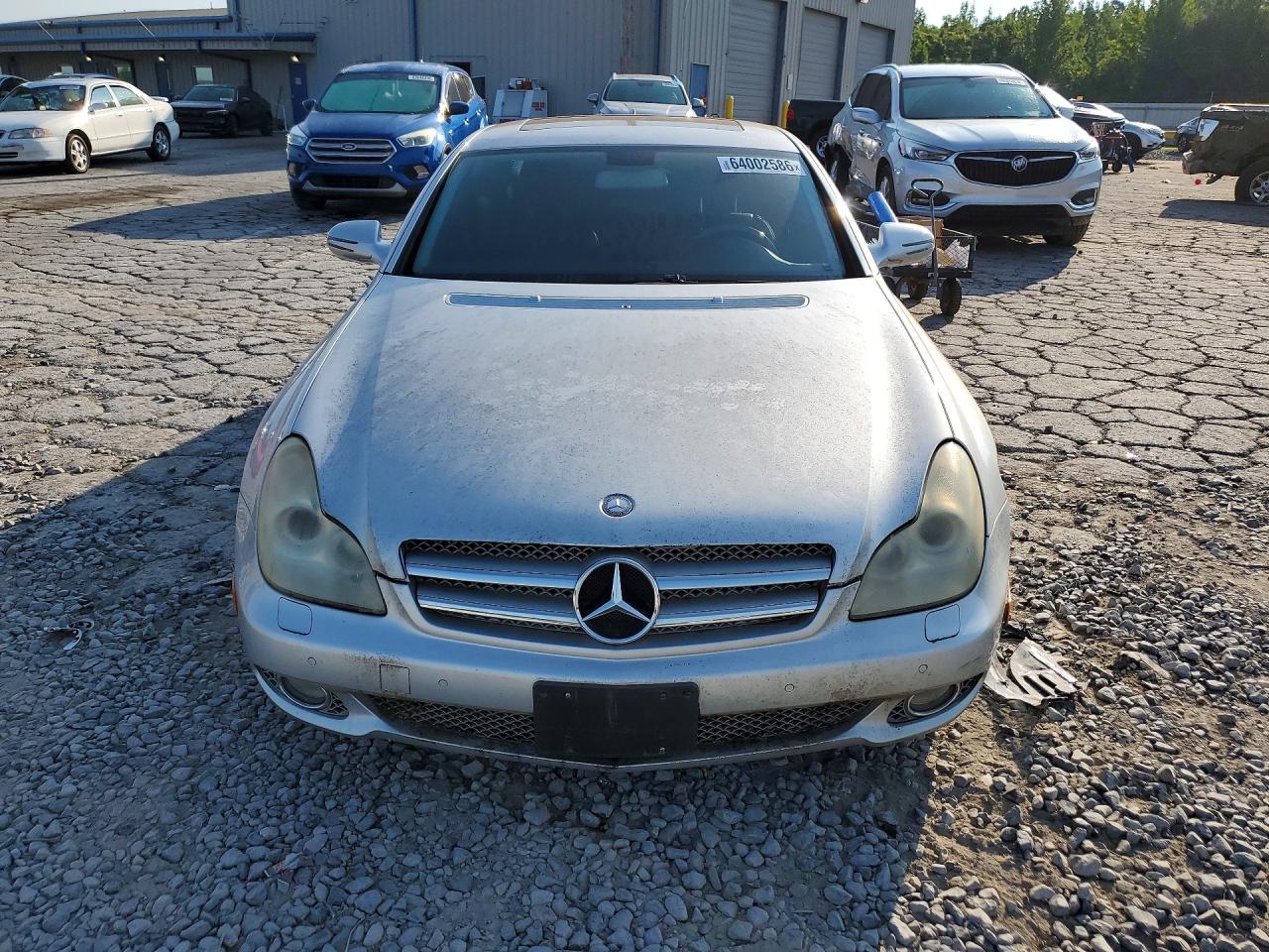 2009 Mercedes-benz Cls 550 Silver vin: WDDDJ72X99A144807