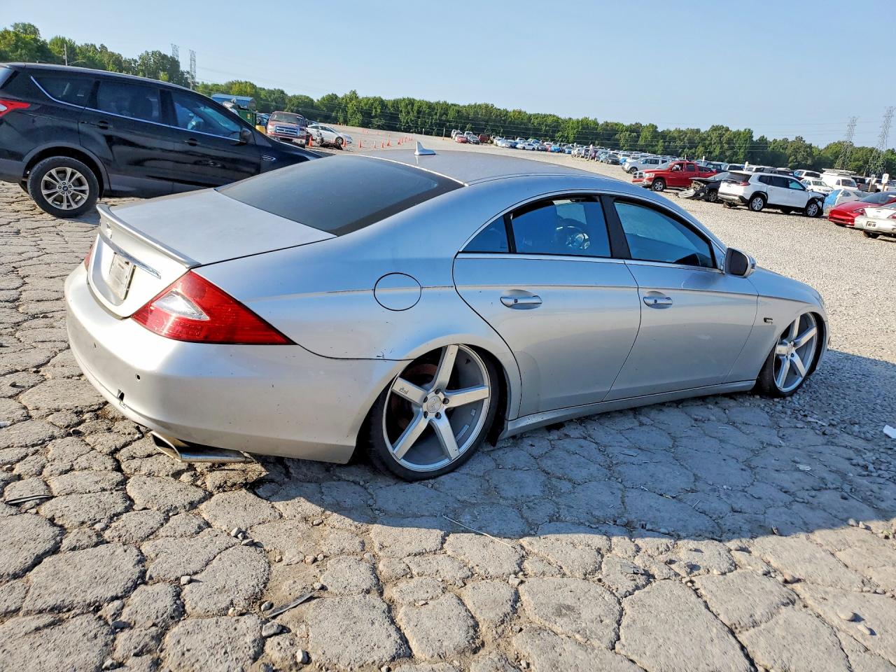 2009 Mercedes-benz Cls 550 Silver vin: WDDDJ72X99A144807