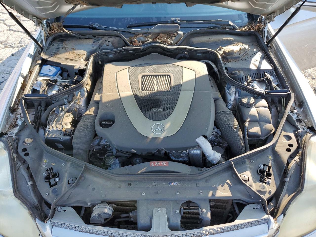 2009 Mercedes-benz Cls 550 Silver vin: WDDDJ72X99A144807
