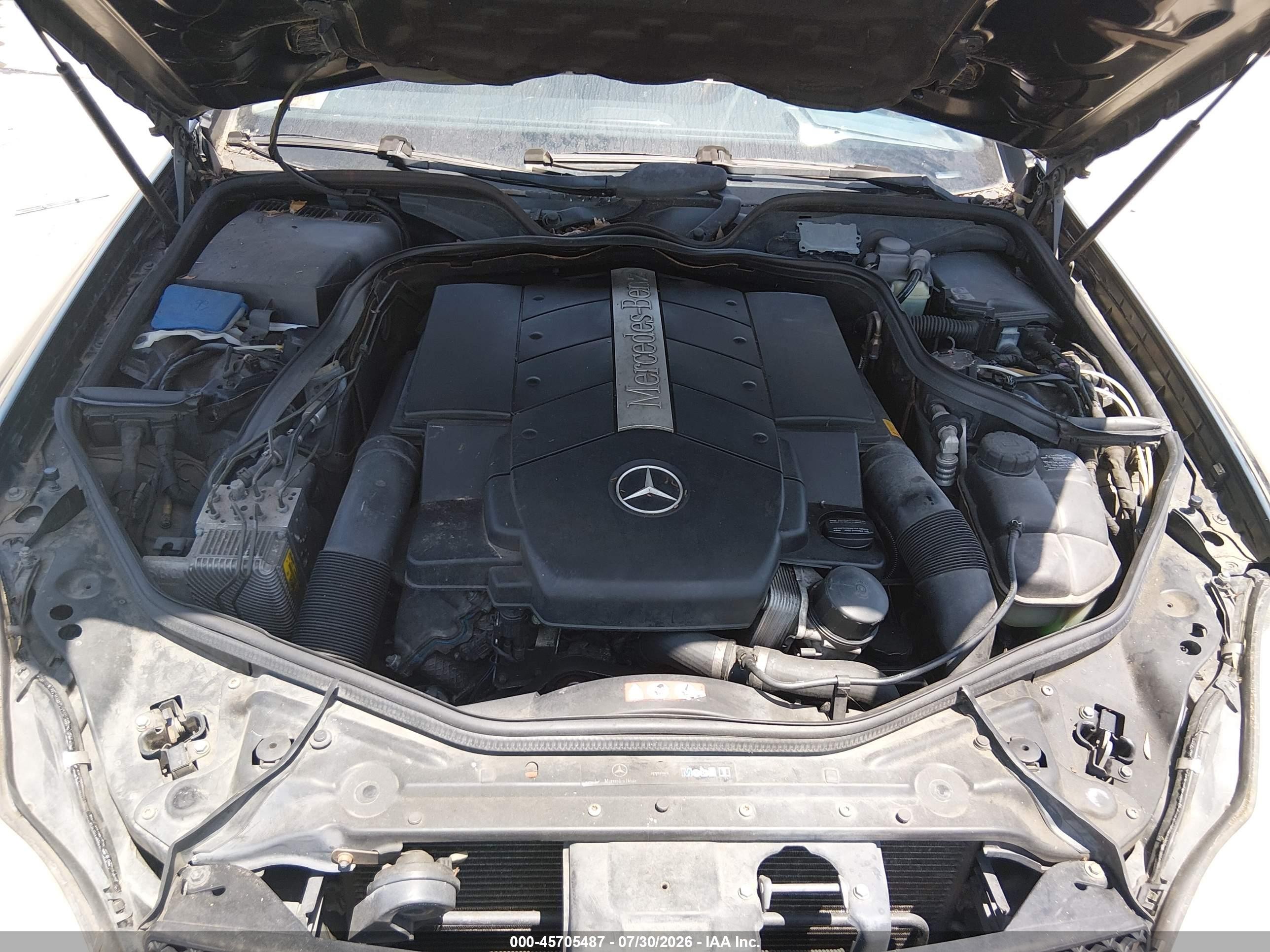 2006 Mercedes-benz Cls 500   Black vin: WDDDJ75X06A023218