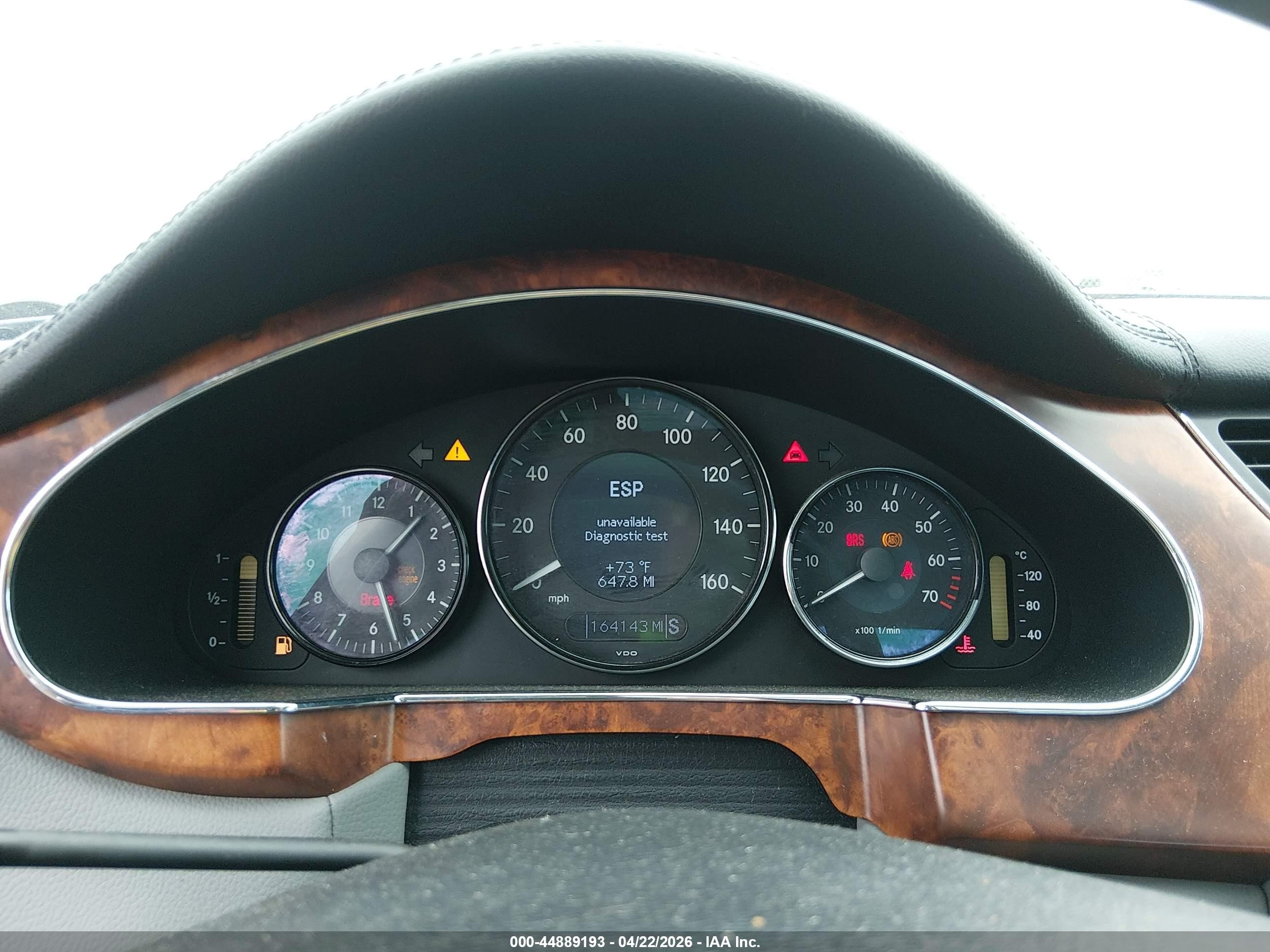 2006 Mercedes-benz Cls 500   Navy vin: WDDDJ75X06A068286