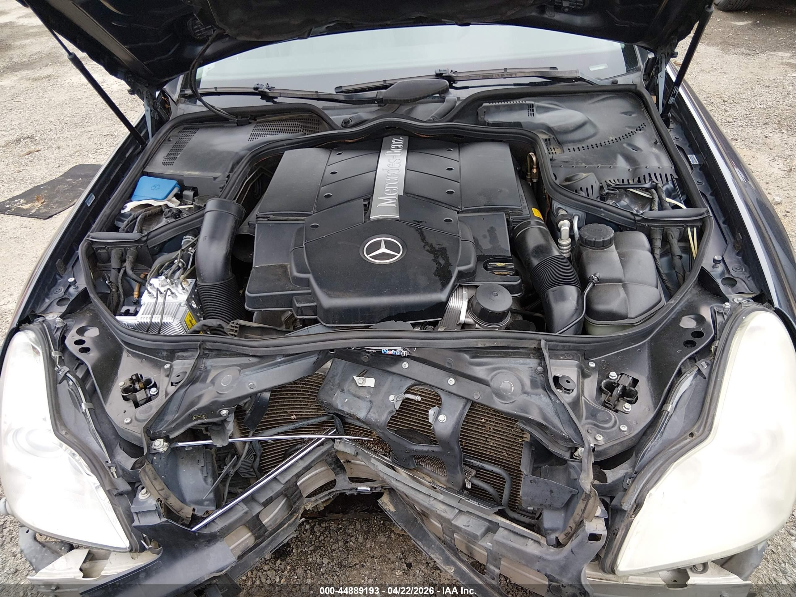 2006 Mercedes-benz Cls 500   Navy vin: WDDDJ75X06A068286