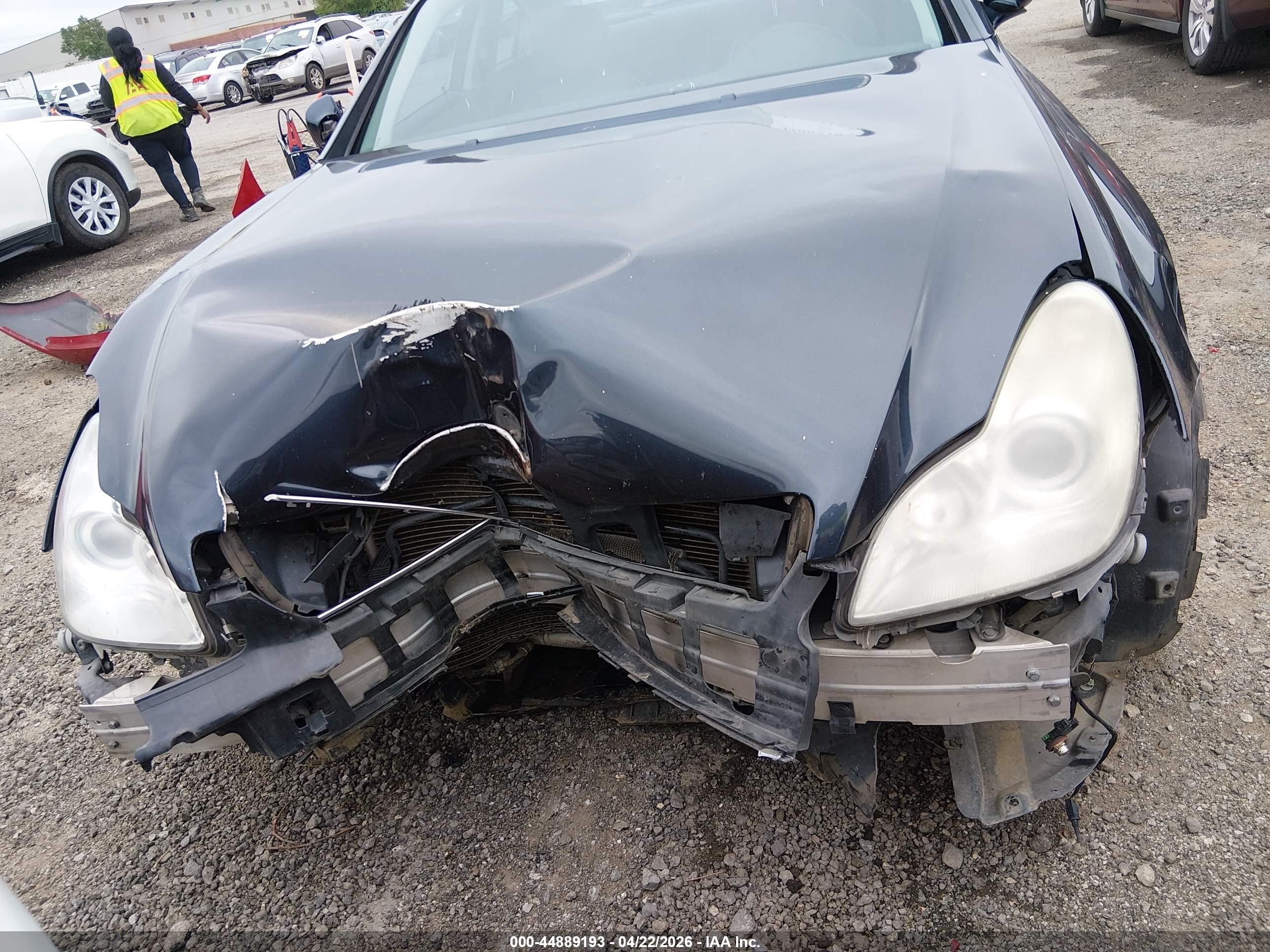 2006 Mercedes-benz Cls 500   Navy vin: WDDDJ75X06A068286