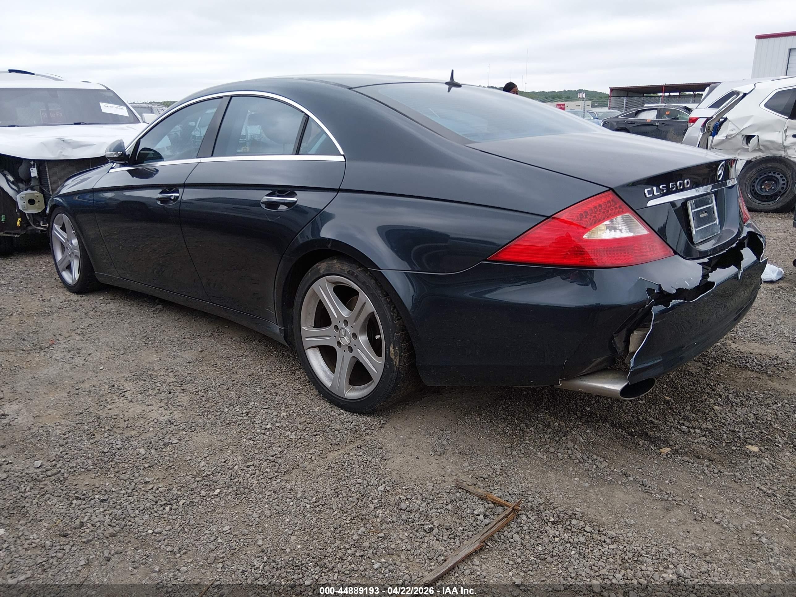 2006 Mercedes-benz Cls 500   Navy vin: WDDDJ75X06A068286