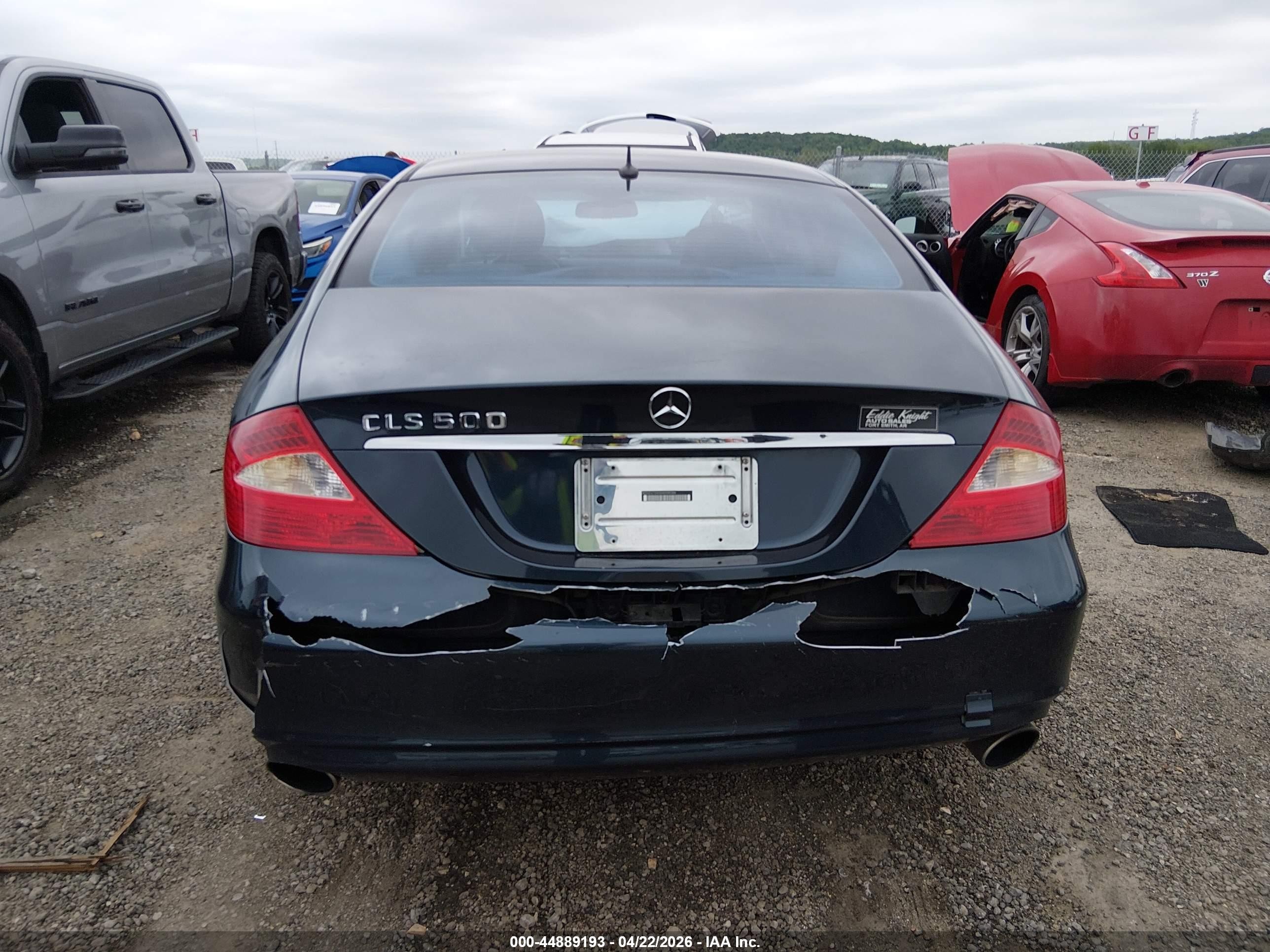 2006 Mercedes-benz Cls 500   Navy vin: WDDDJ75X06A068286