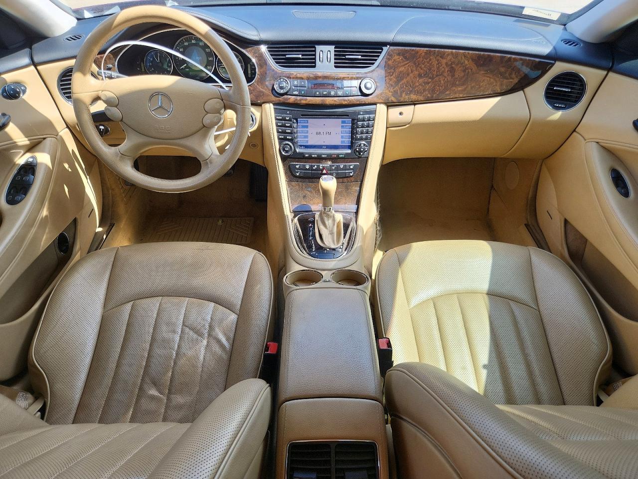 2006 Mercedes-benz Cls 500c Maroon vin: WDDDJ75X06A075299