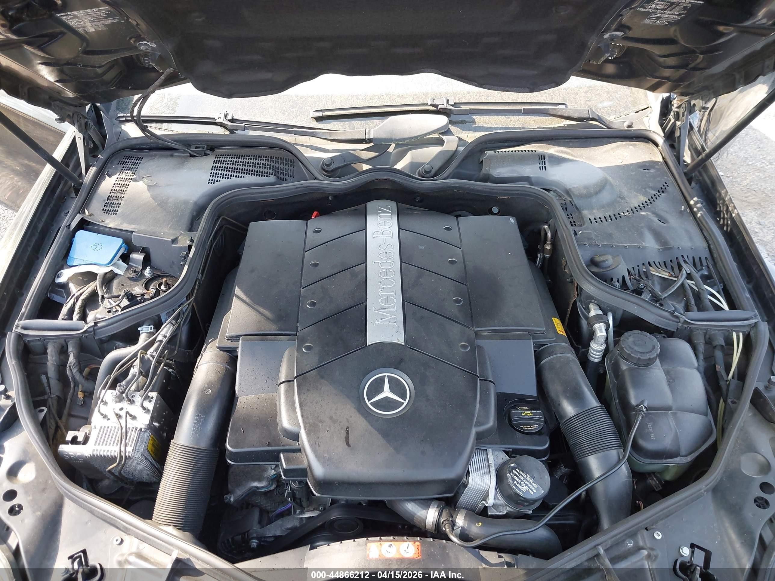 2006 Mercedes-benz Cls 500   Black vin: WDDDJ75X26A058083