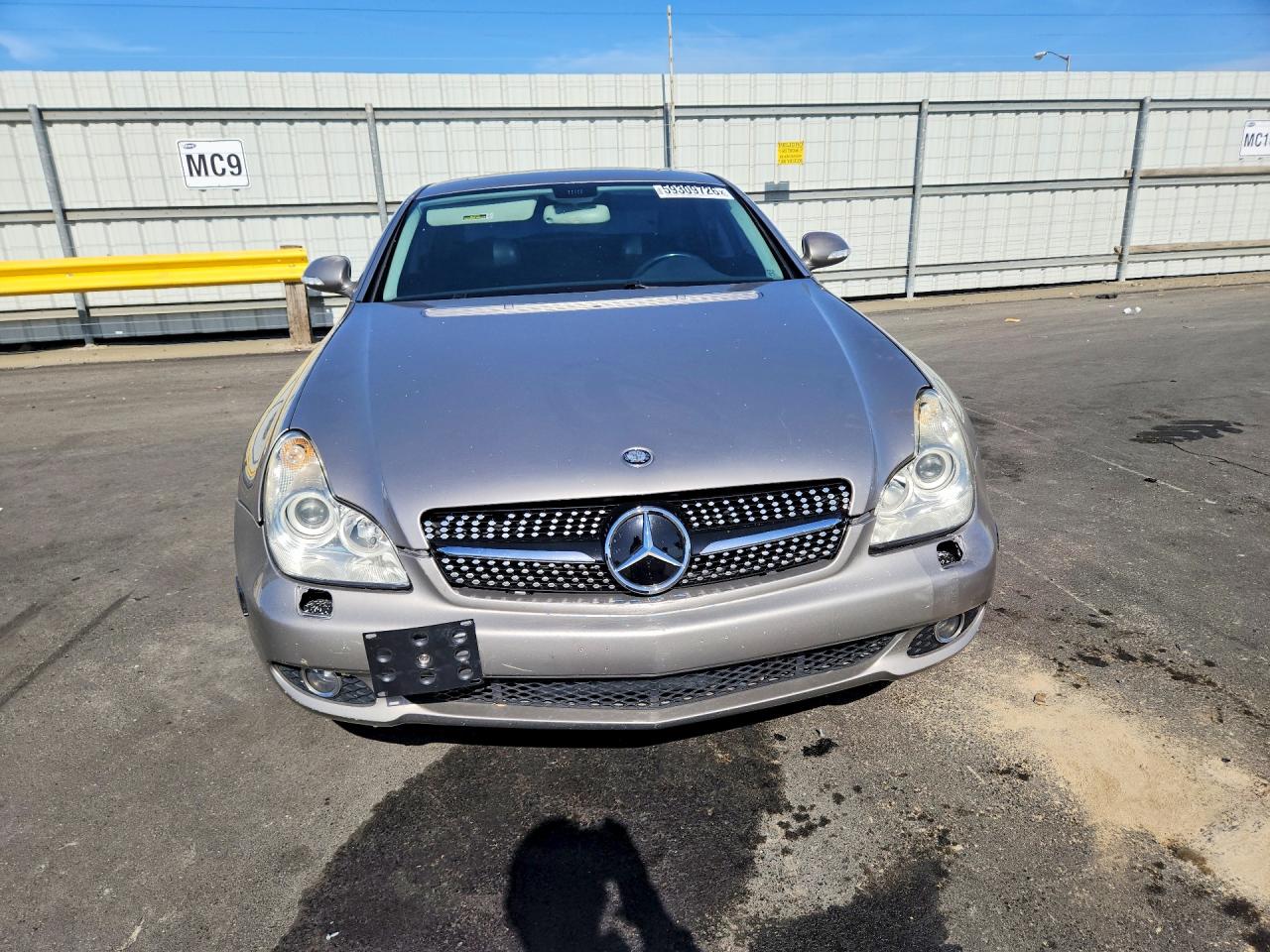 2006 Mercedes-benz Cls 500c Silver vin: WDDDJ75X36A017722